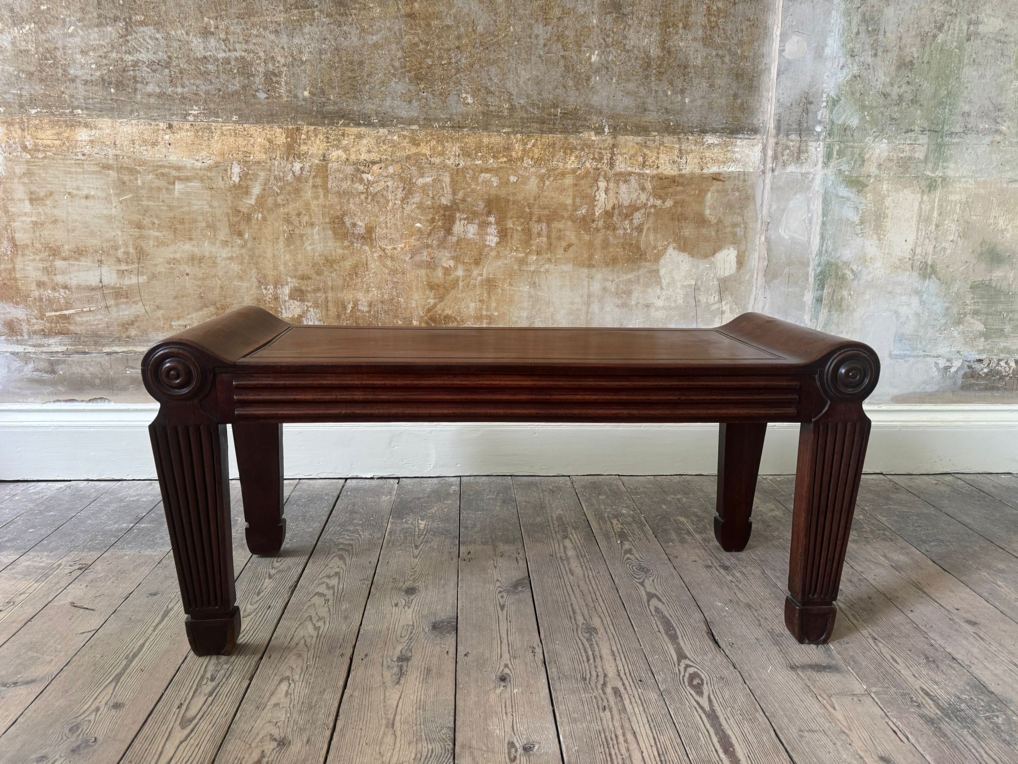 A Regency Hall Bench in the manner of Marsh & Tatham