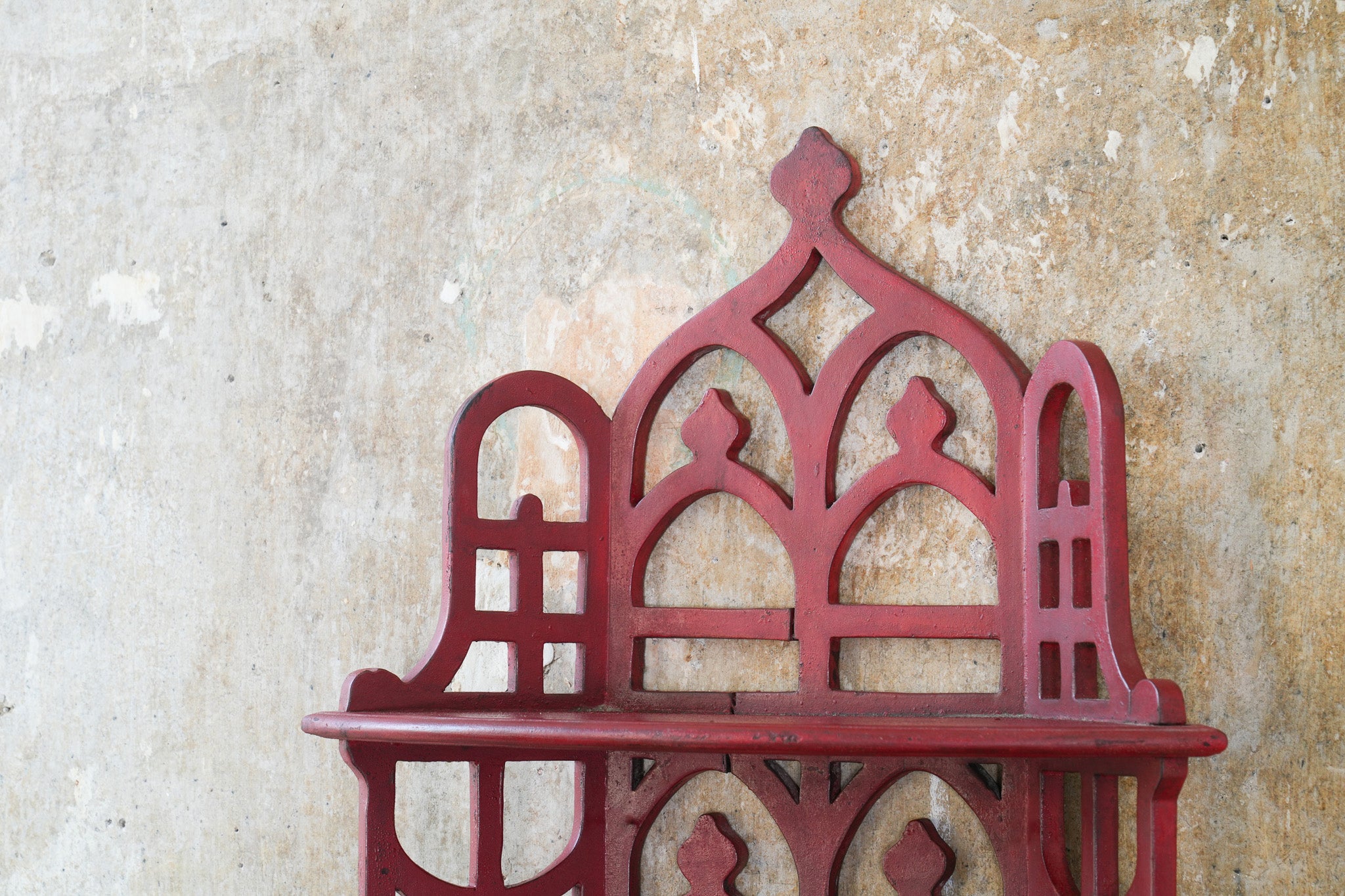 A Pair of Chinese Chippendale Hanging Shelves