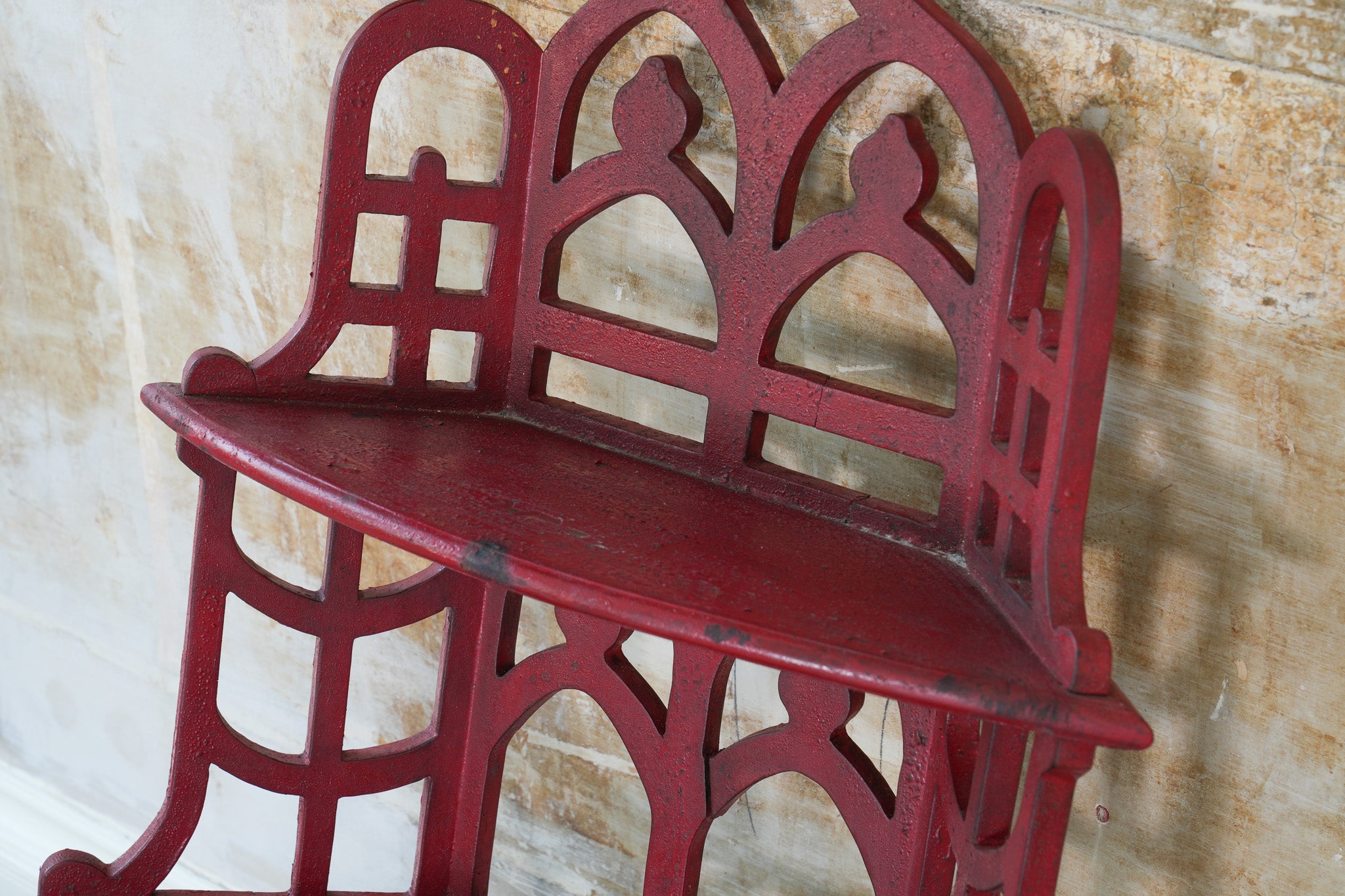 A Pair of Chinese Chippendale Hanging Shelves