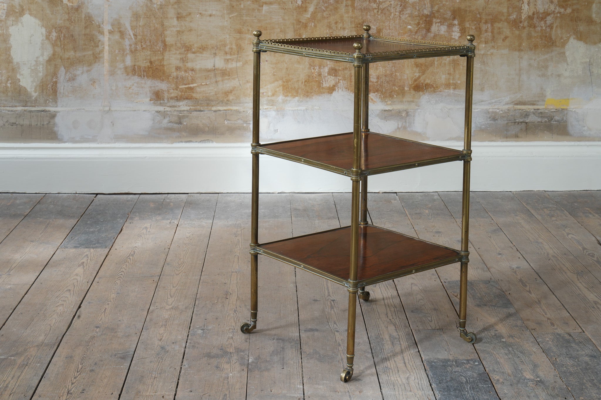 A 19th Century Walnut Etagere