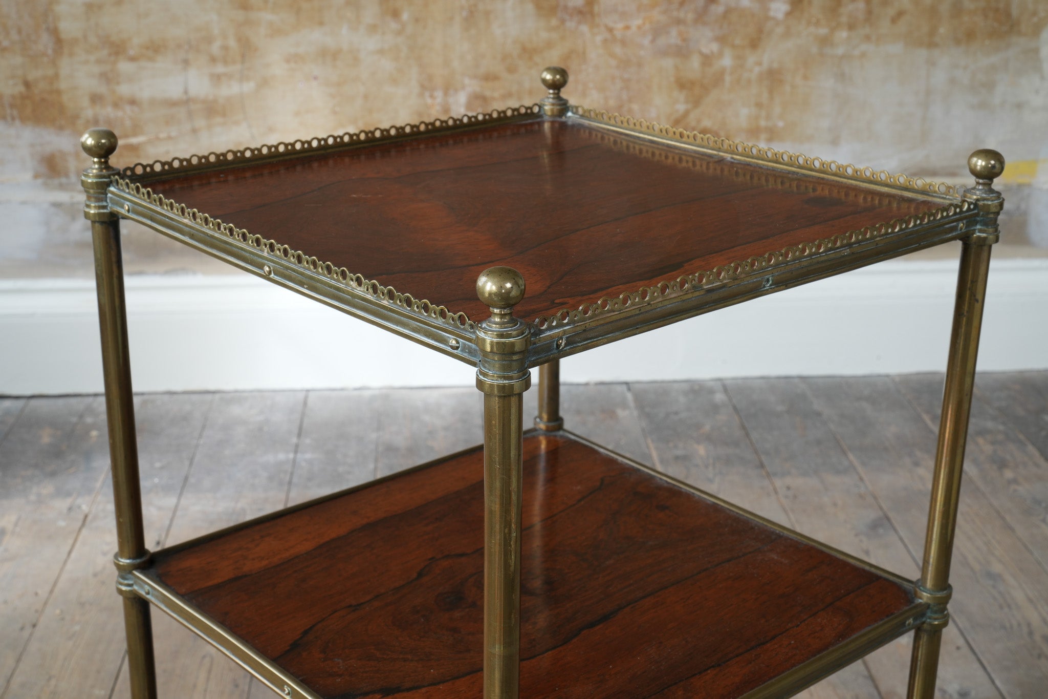 A 19th Century Walnut Etagere