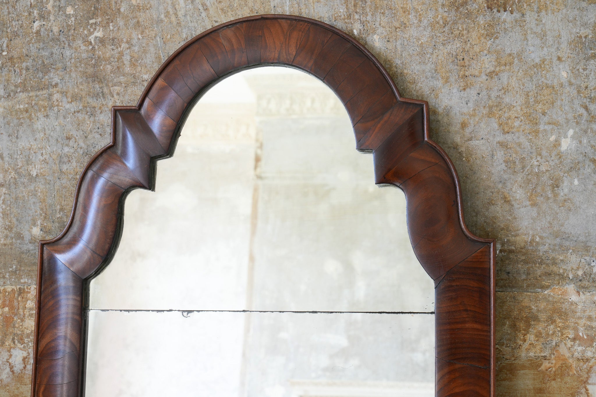 A 19th Century Walnut Pier Mirror
