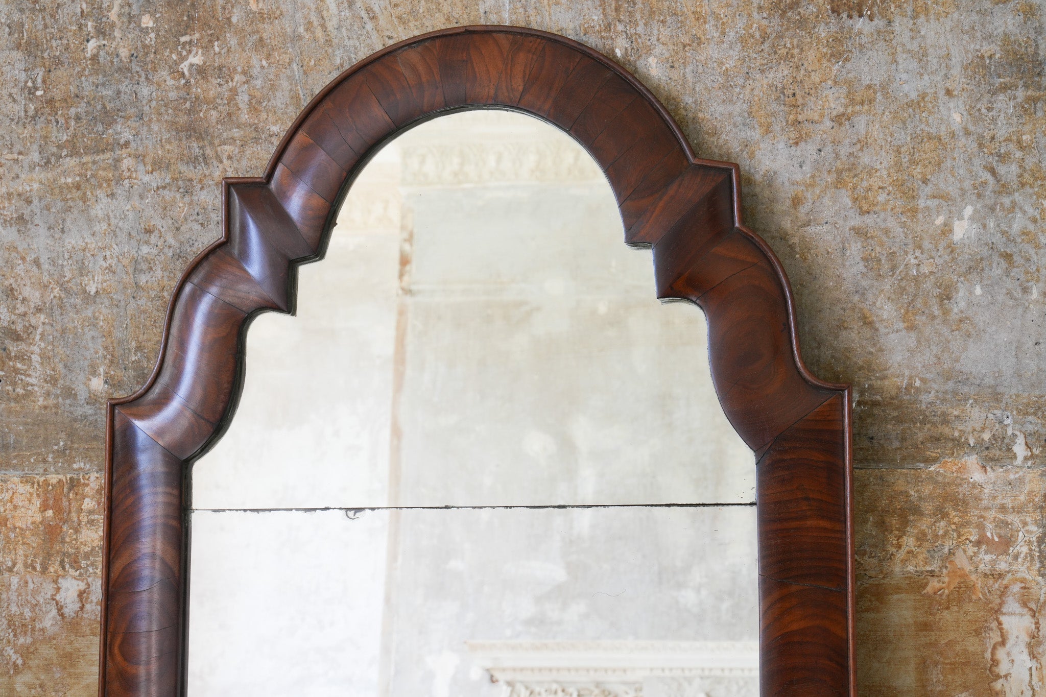 A 19th Century Walnut Pier Mirror