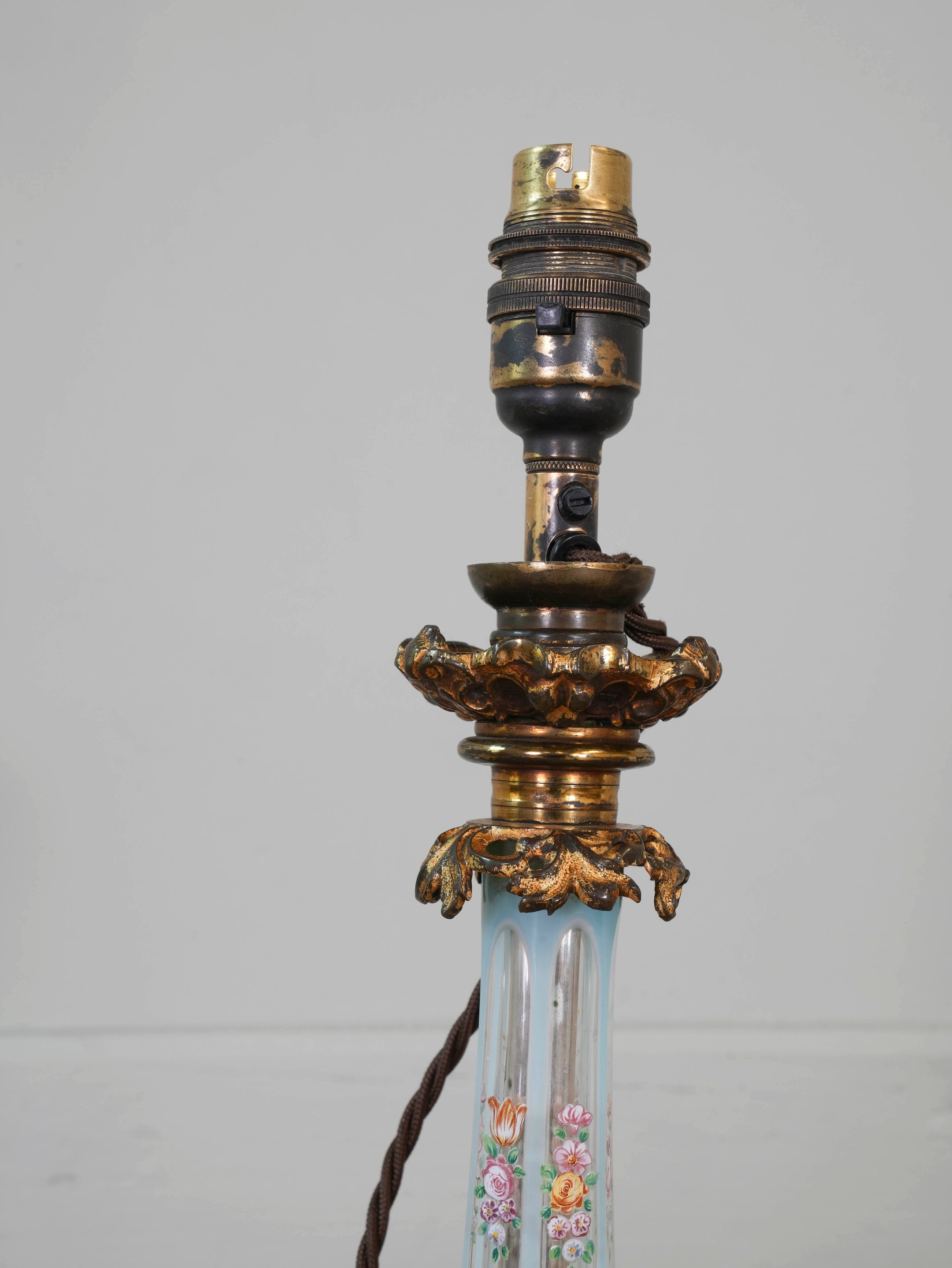 A Diminutive William IV Table Lamp