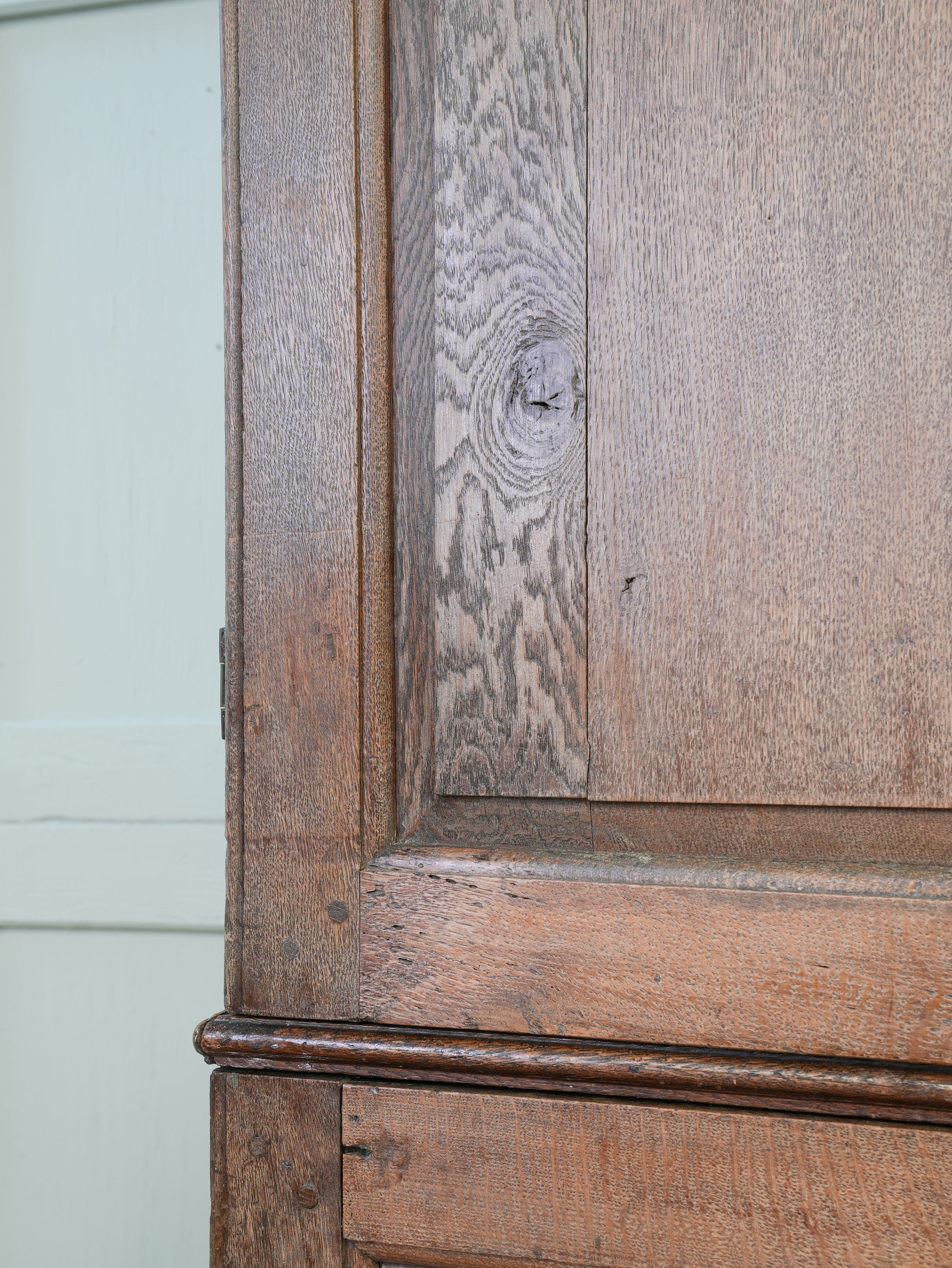 A George II Oak Housekeepers Cupboard