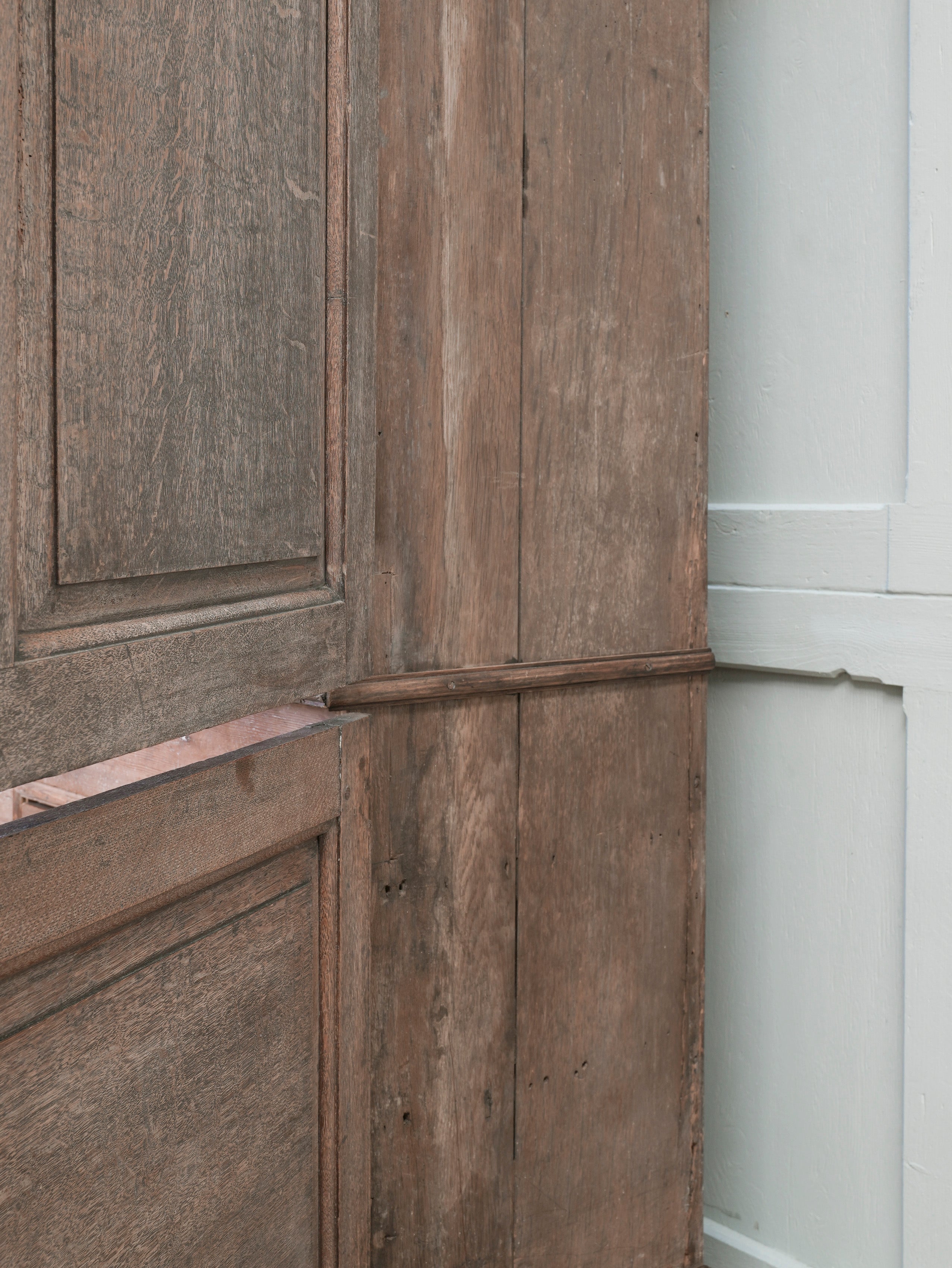 A George II Oak Housekeepers Cupboard