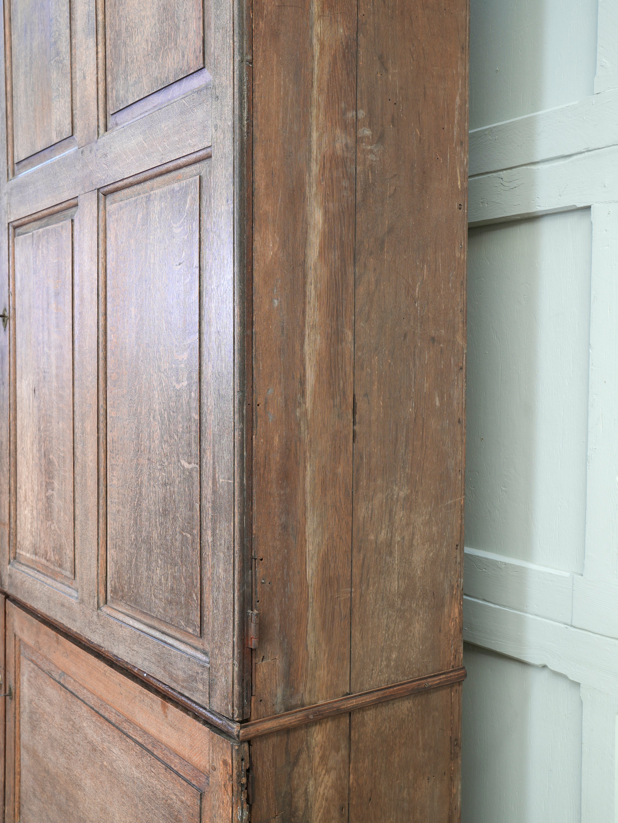 A George II Oak Housekeepers Cupboard