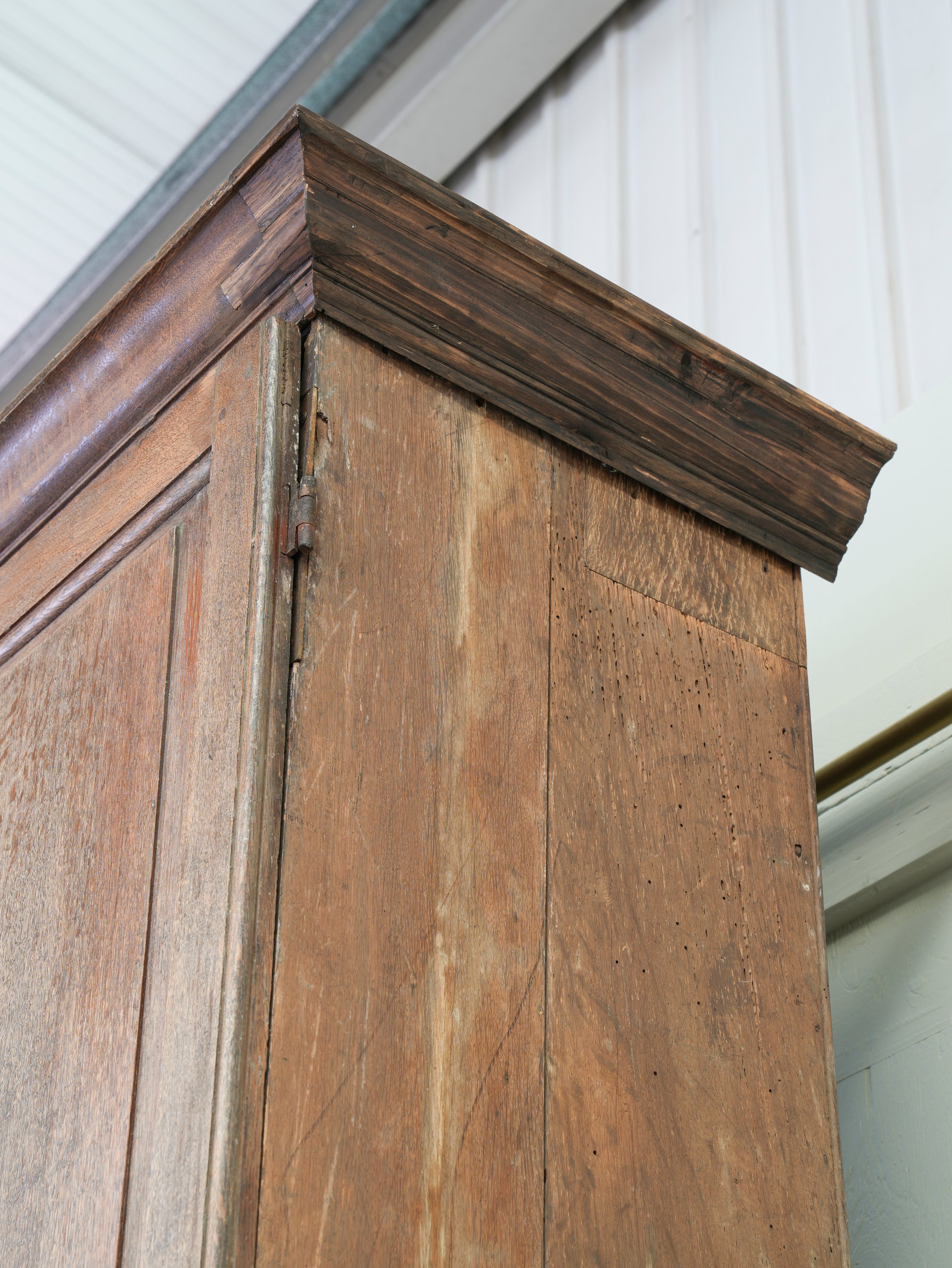 A George II Oak Housekeepers Cupboard