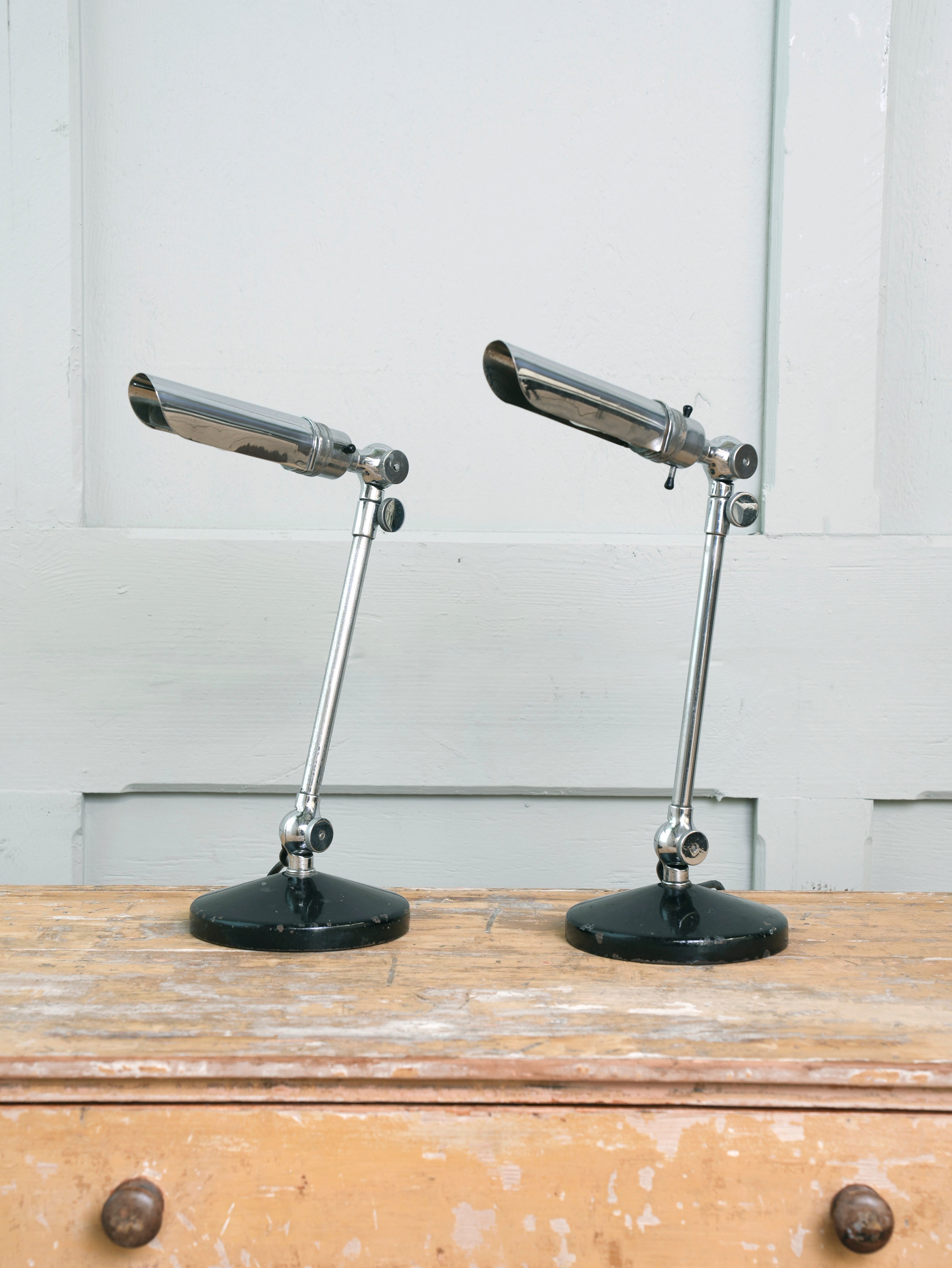A Pair of Mek-ELek Desk Lamps