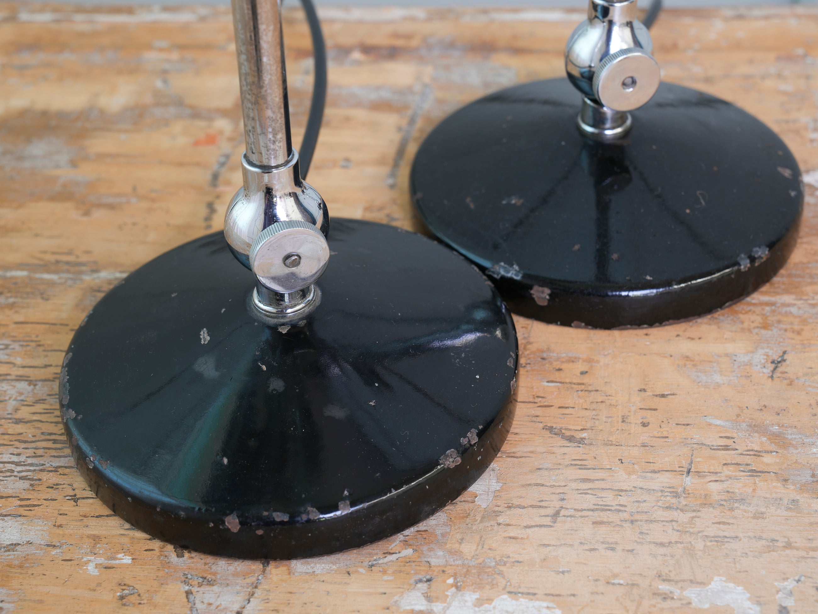 A Pair of Mek-ELek Desk Lamps