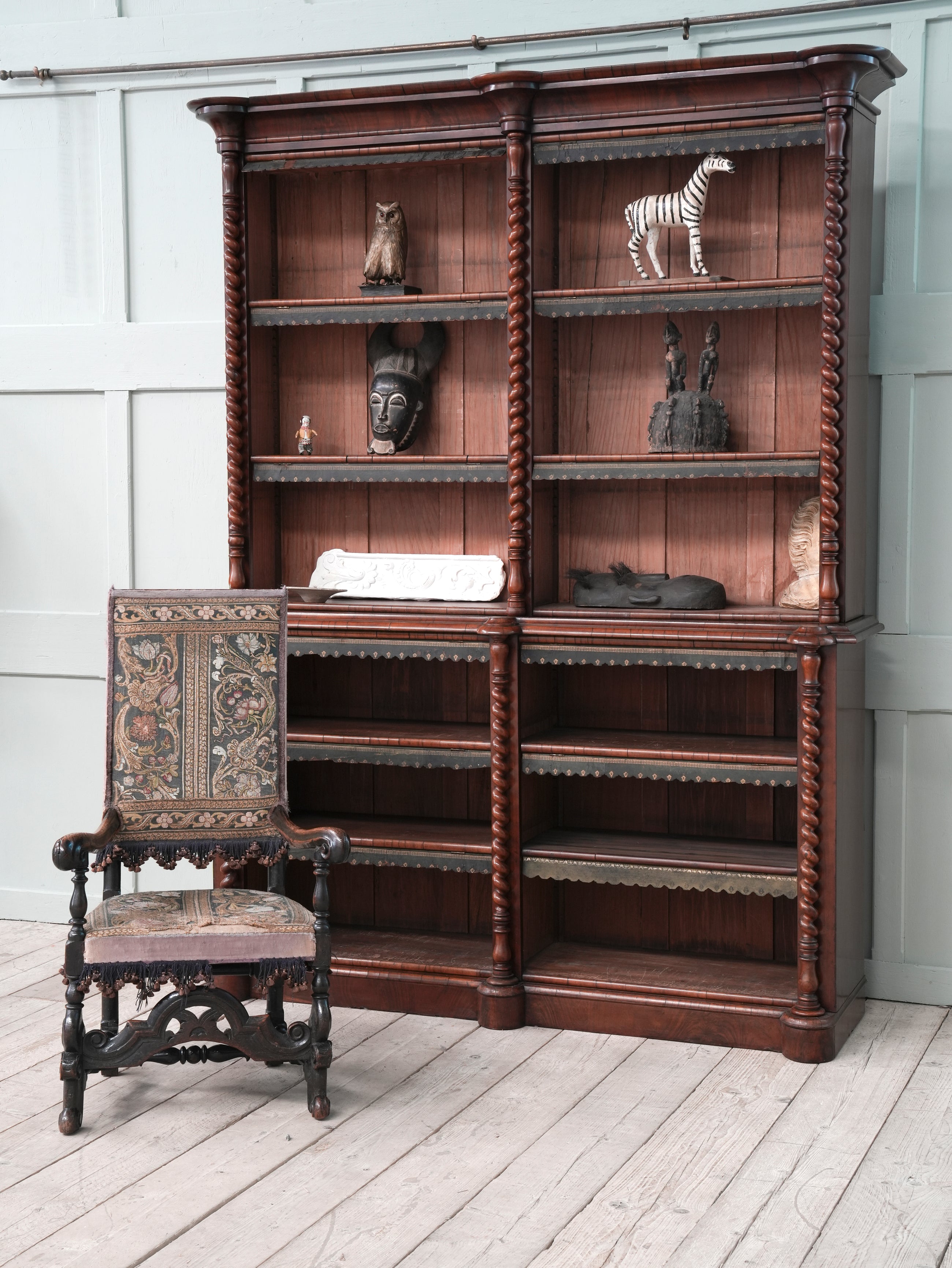 A George IV Mahogany Library Bookcase