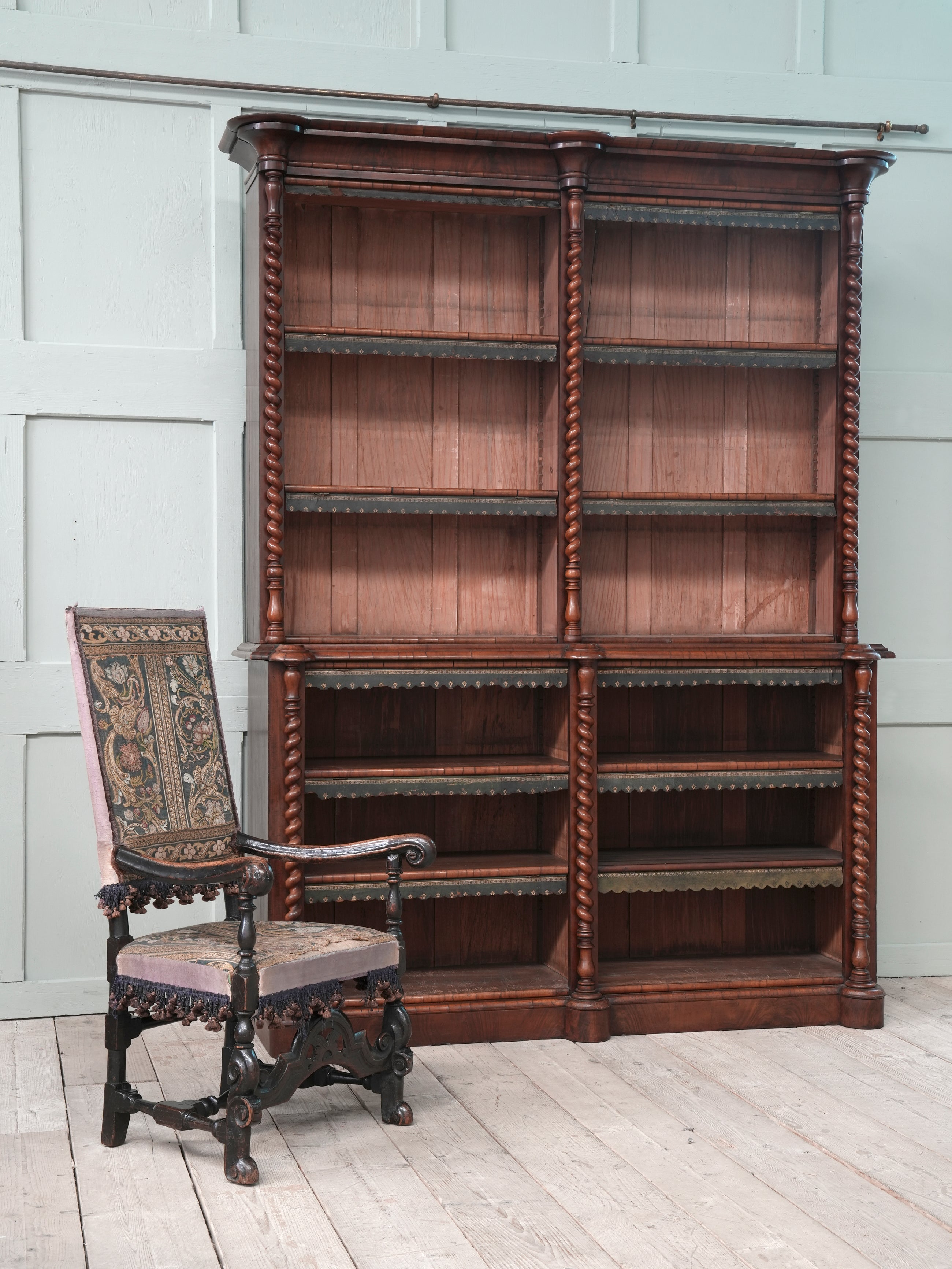 A George IV Mahogany Library Bookcase
