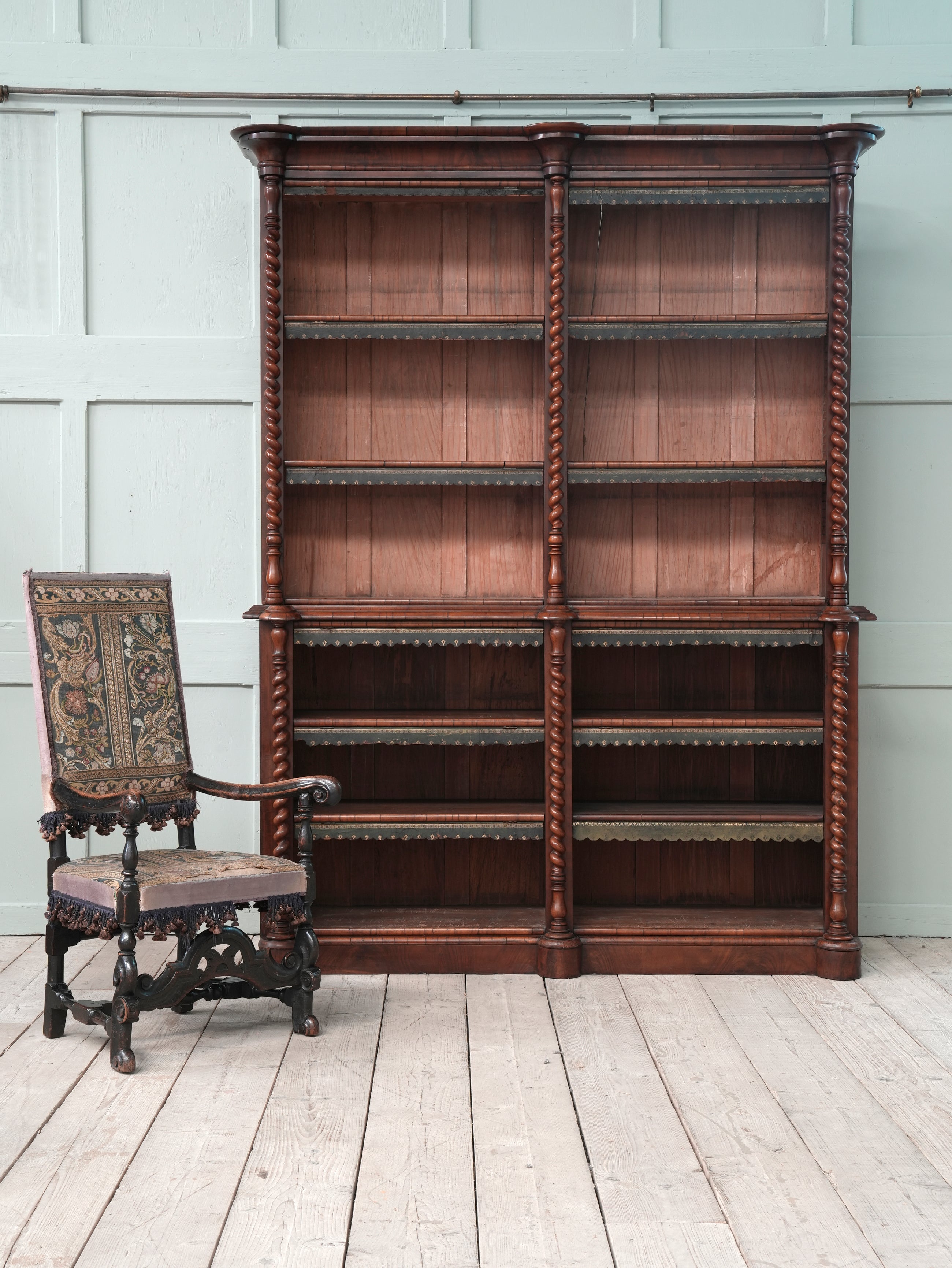 A George IV Mahogany Library Bookcase