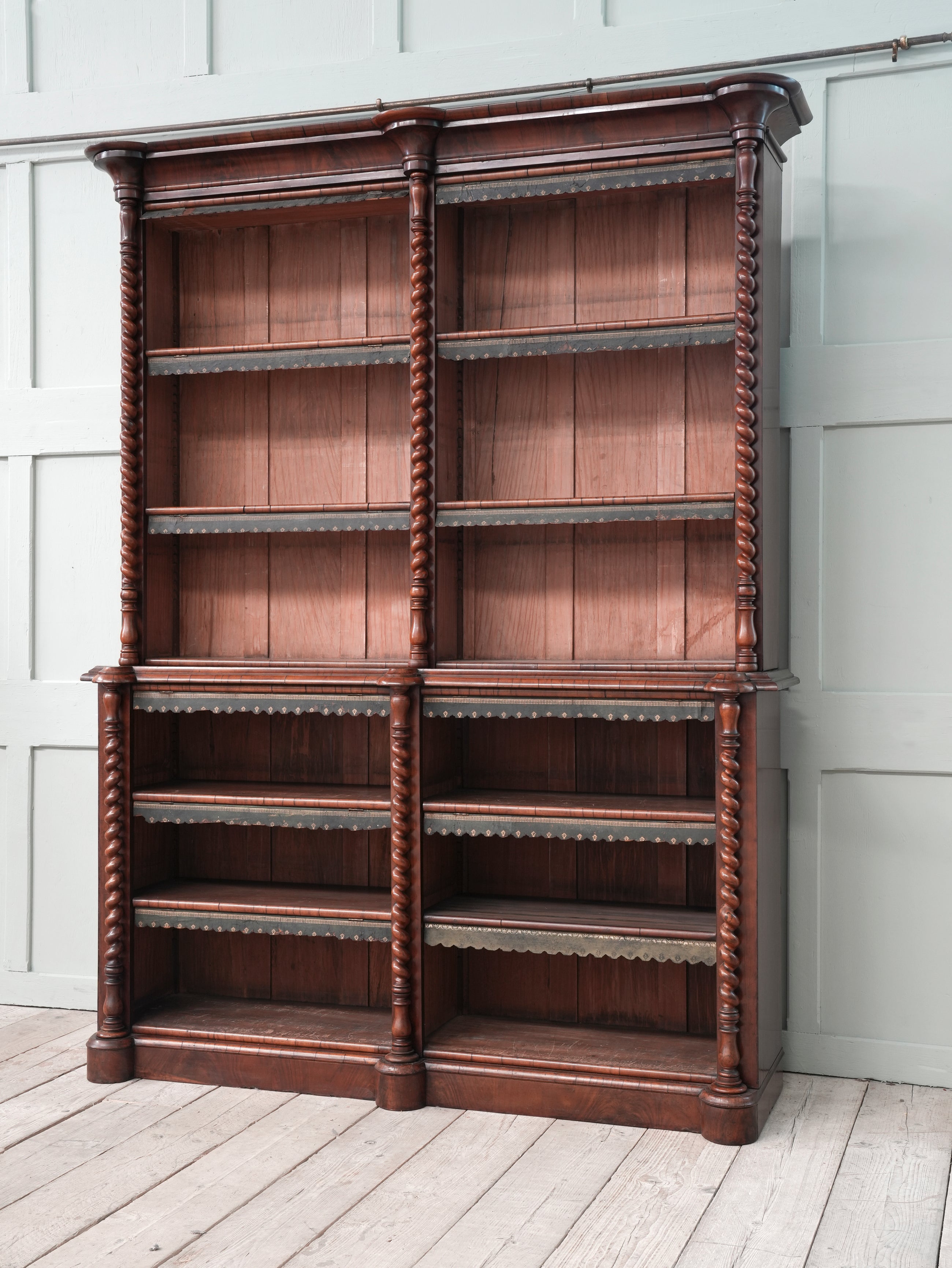A George IV Mahogany Library Bookcase
