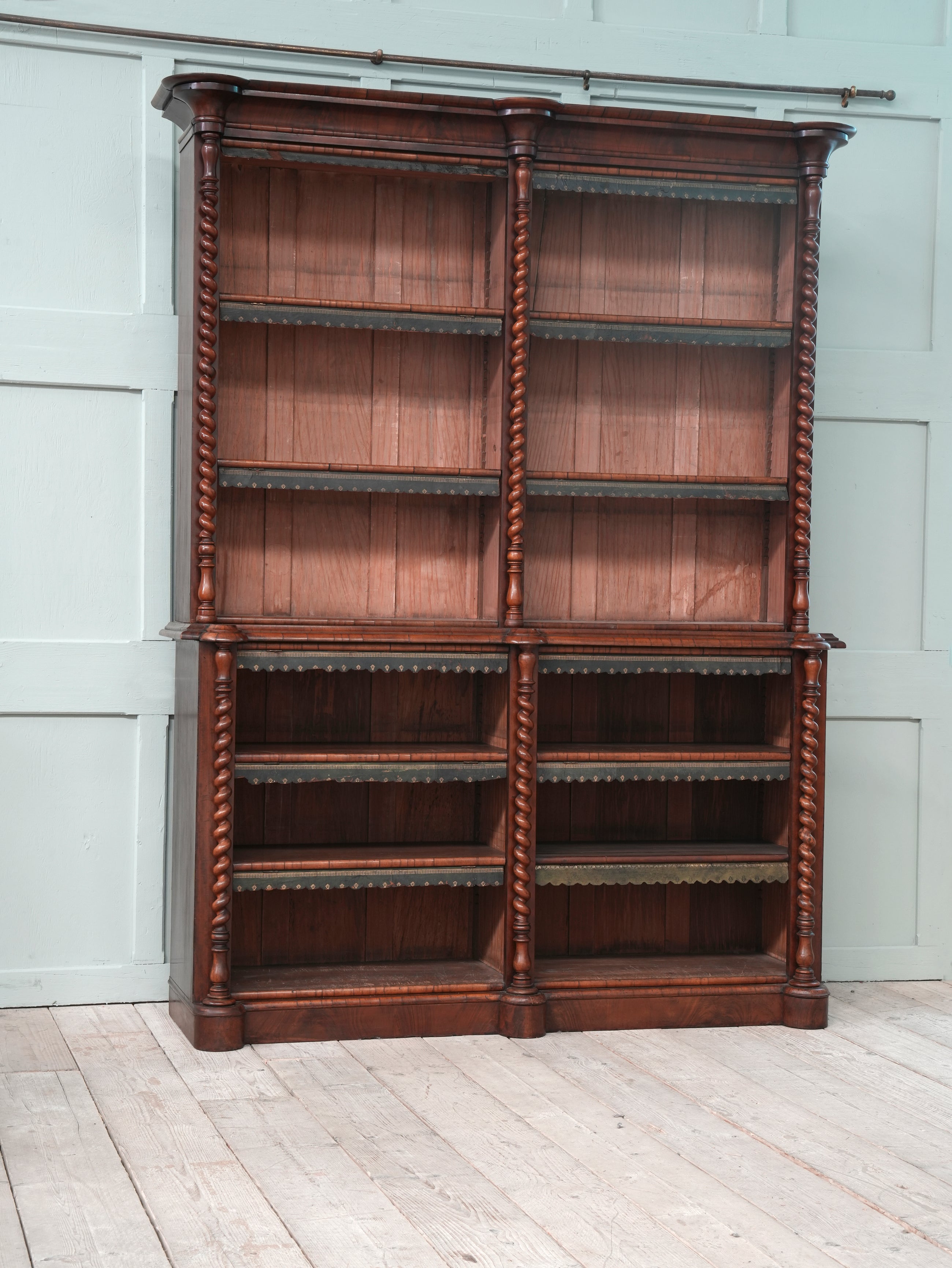 A George IV Mahogany Library Bookcase