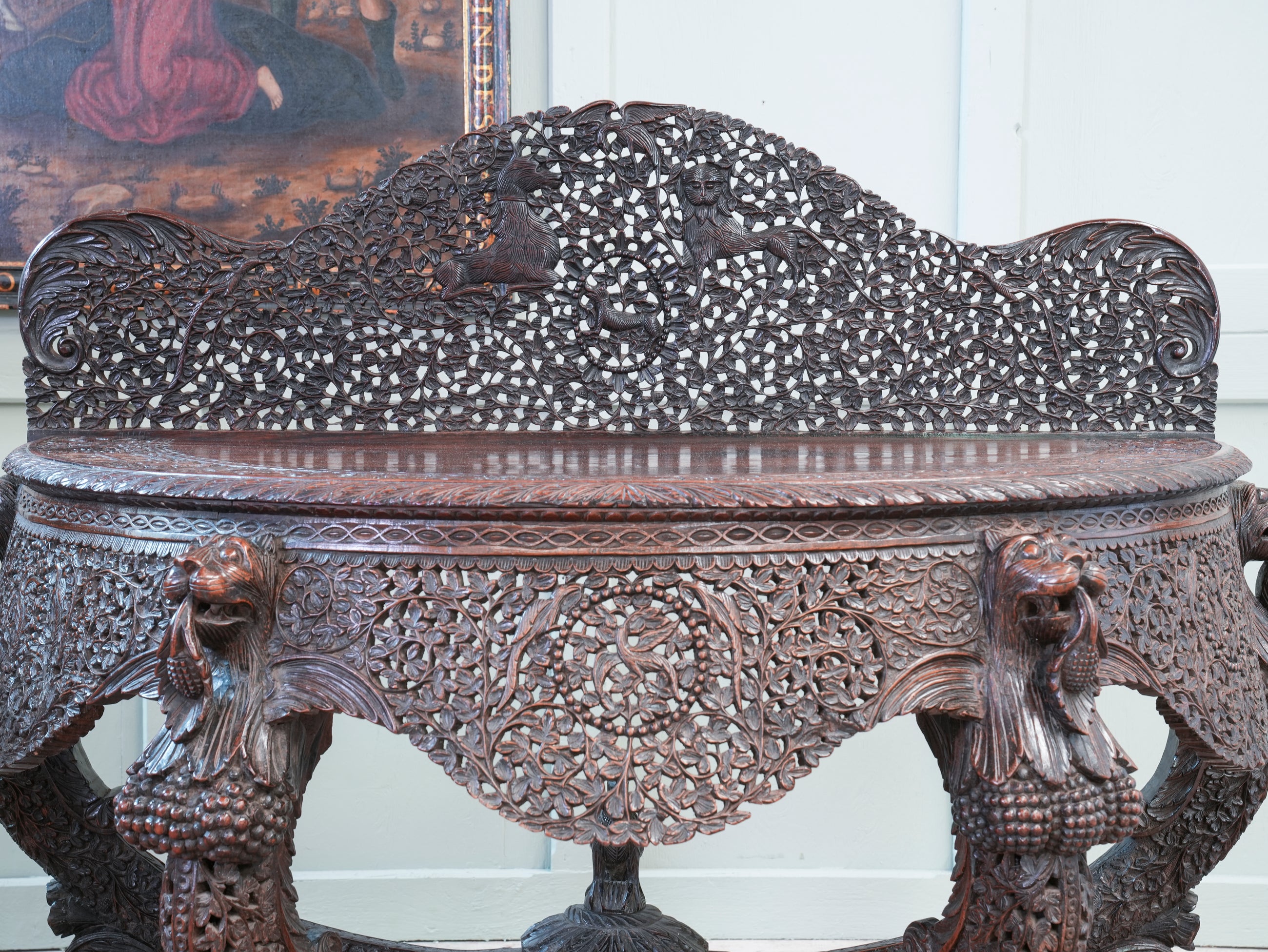 A Pair of 19th Century Anglo Indian Console Tables