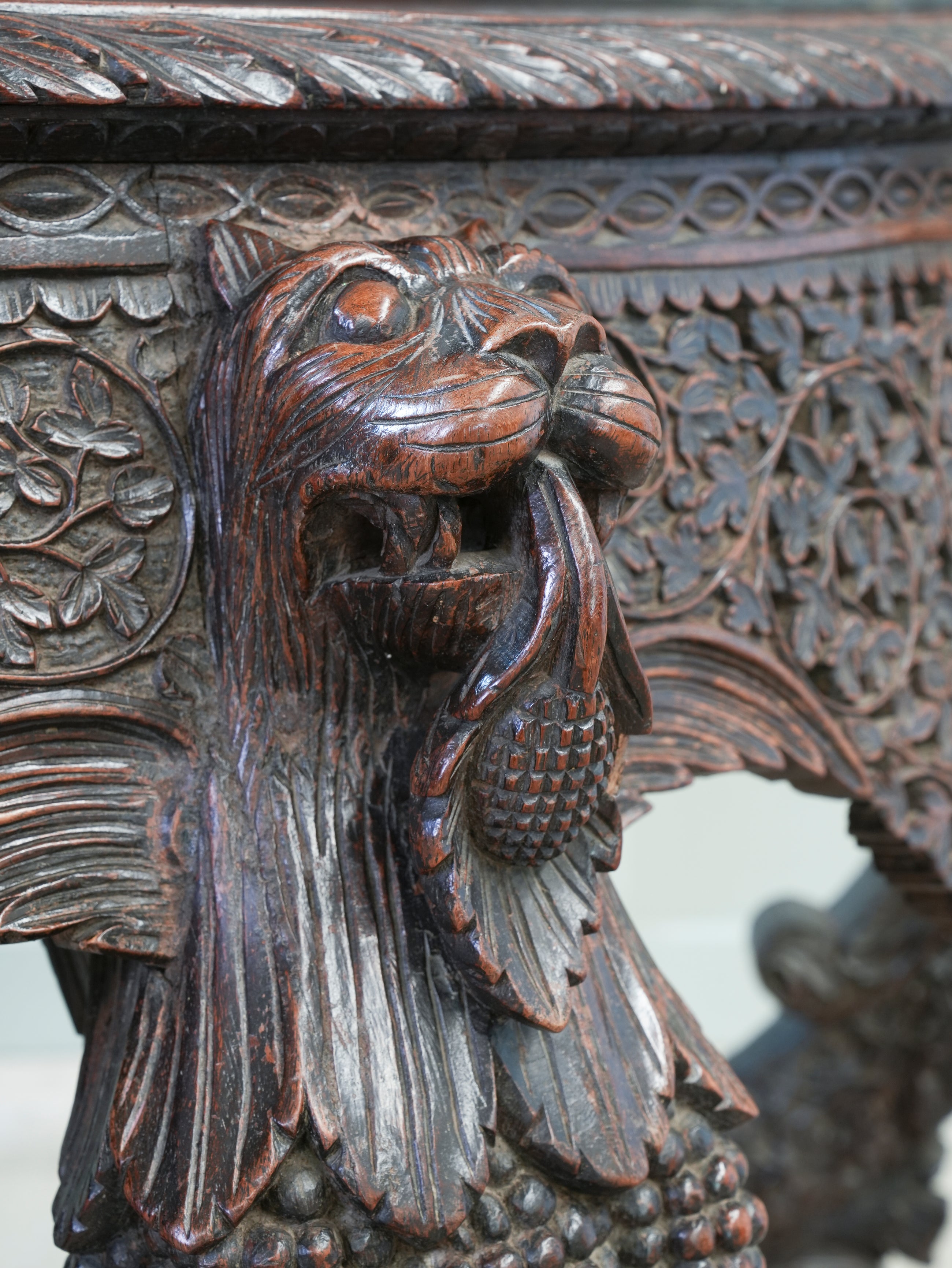 A Pair of 19th Century Anglo Indian Console Tables
