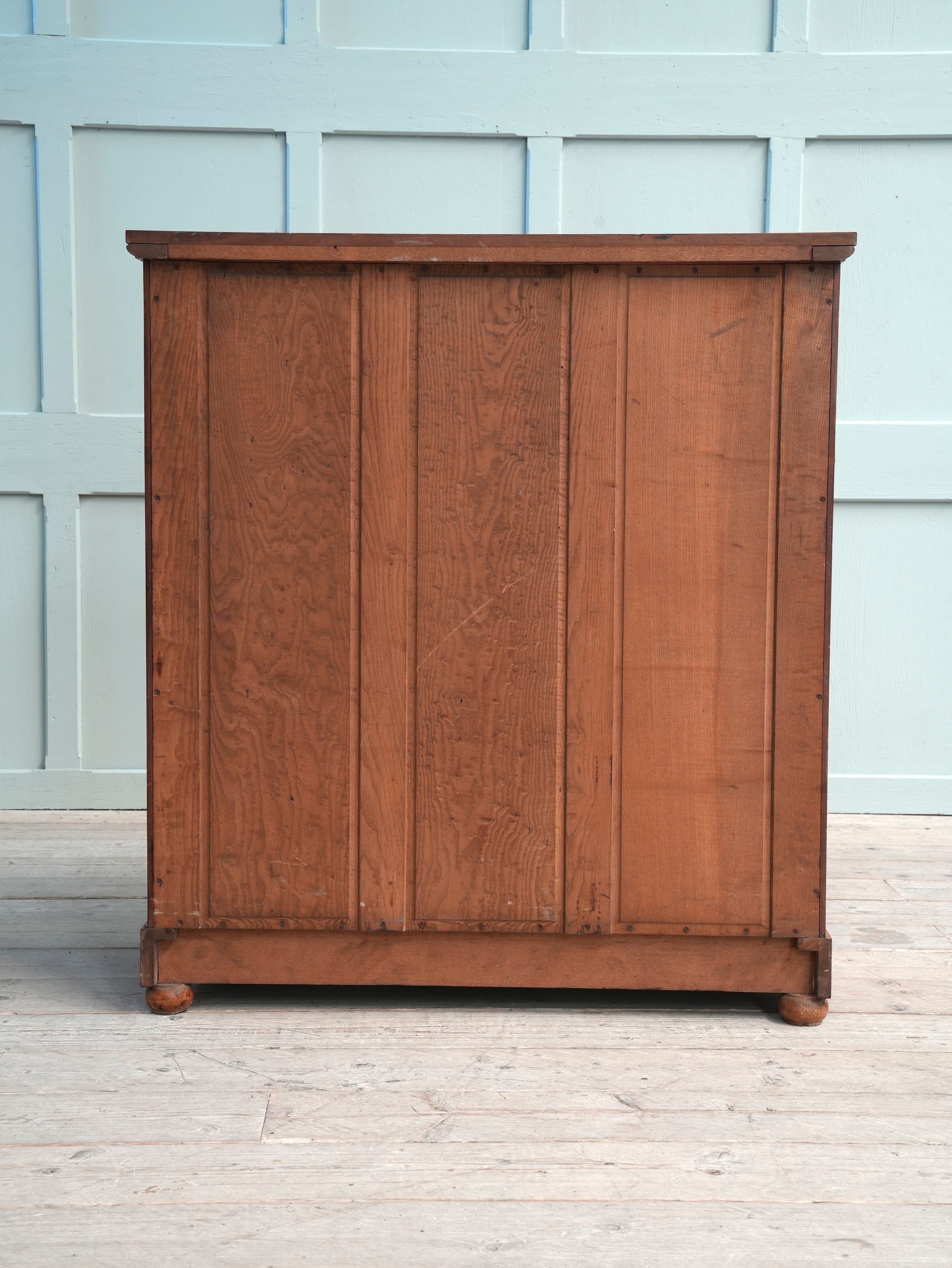 A 19th Century Burr Ash Chest of Drawers