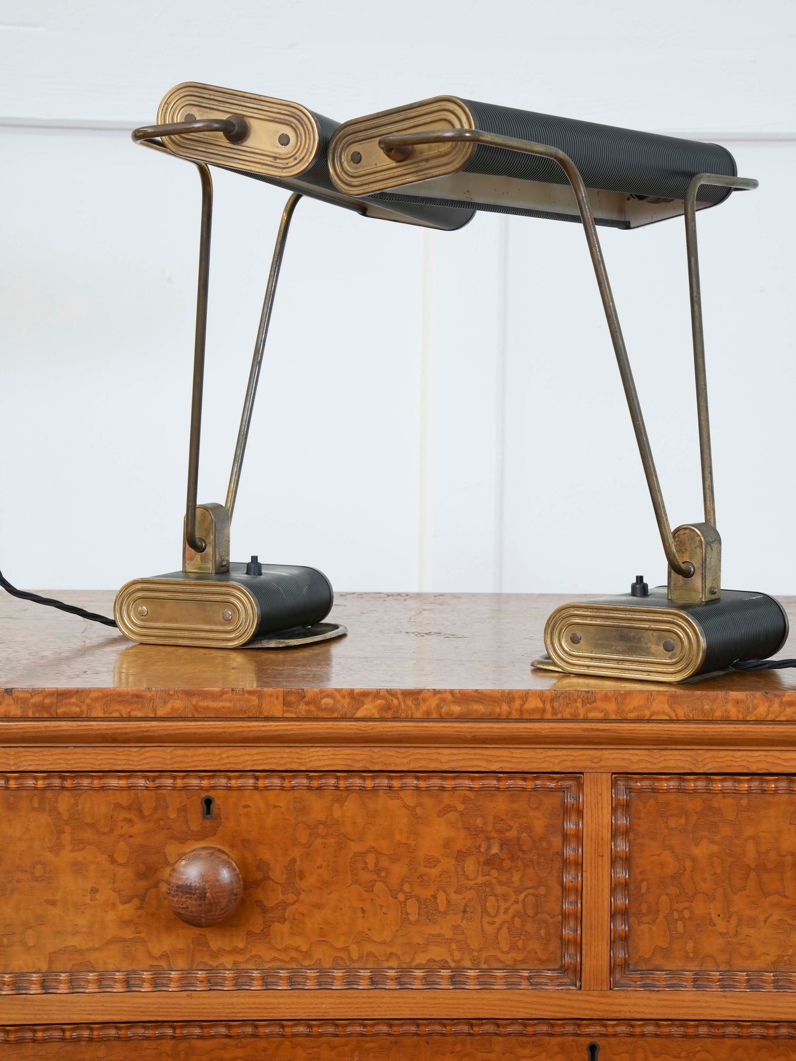 A Pair of No. 71 Eileen Gray Desk Lamps