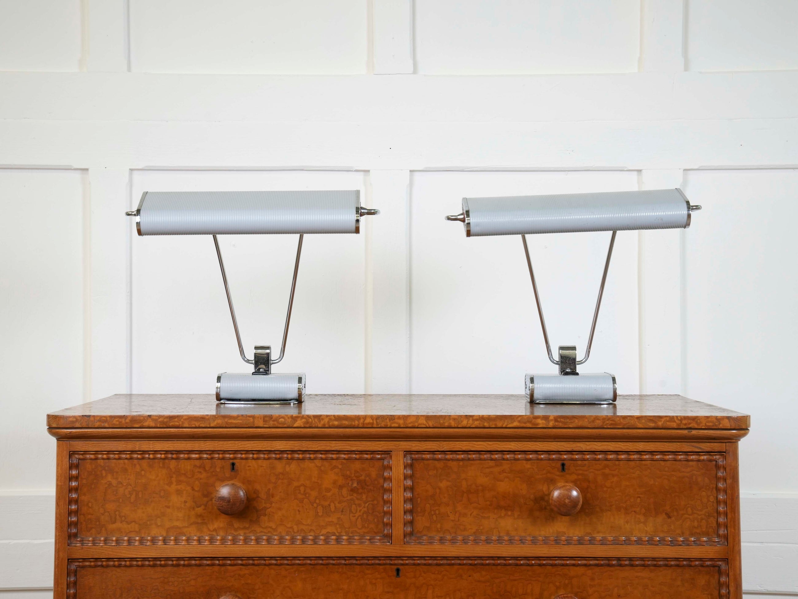 A Pair of Eileen Gray Desk Lamps