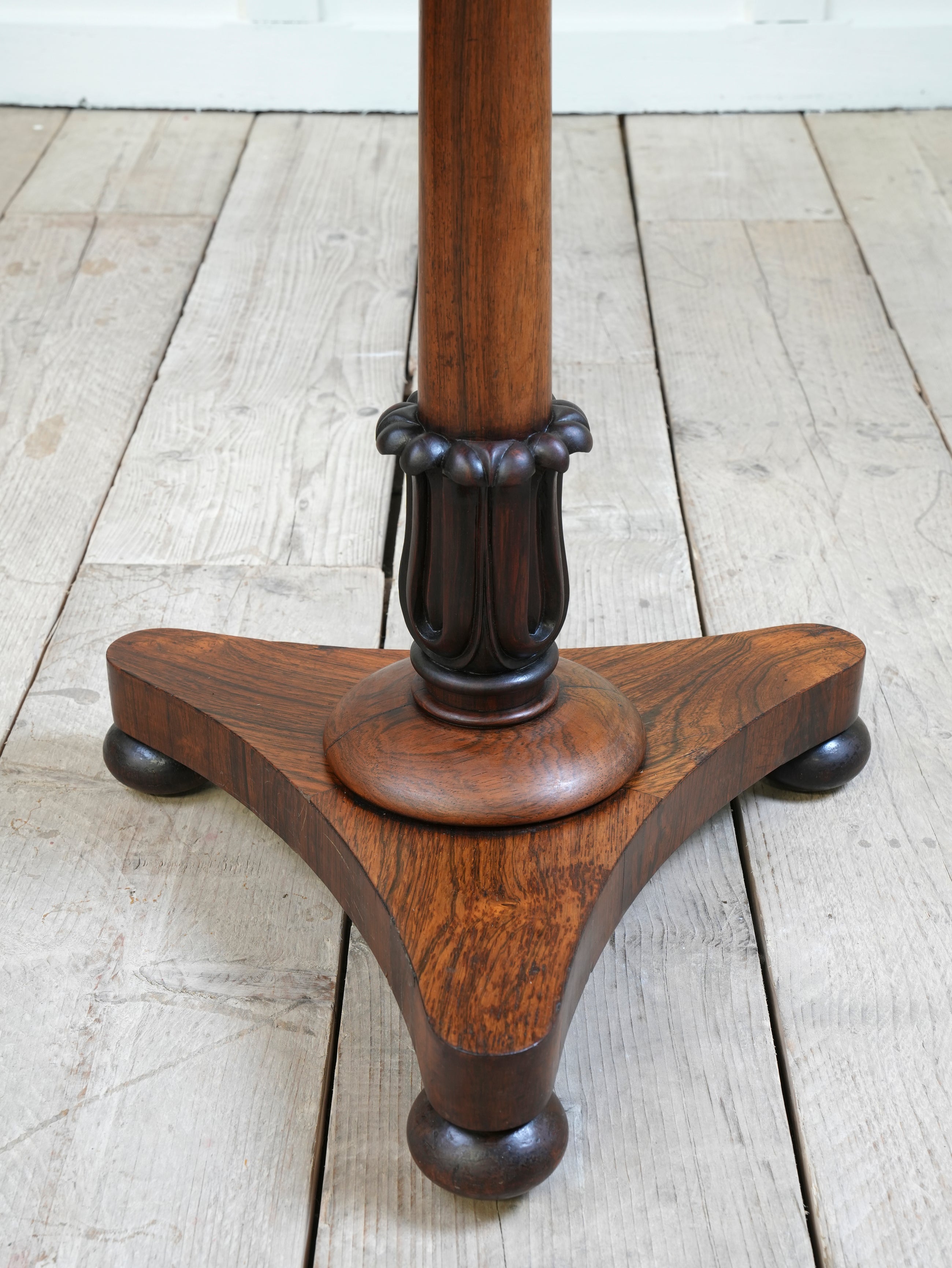 A William IV Specimen Wood Jardiniere Table by Turnbull