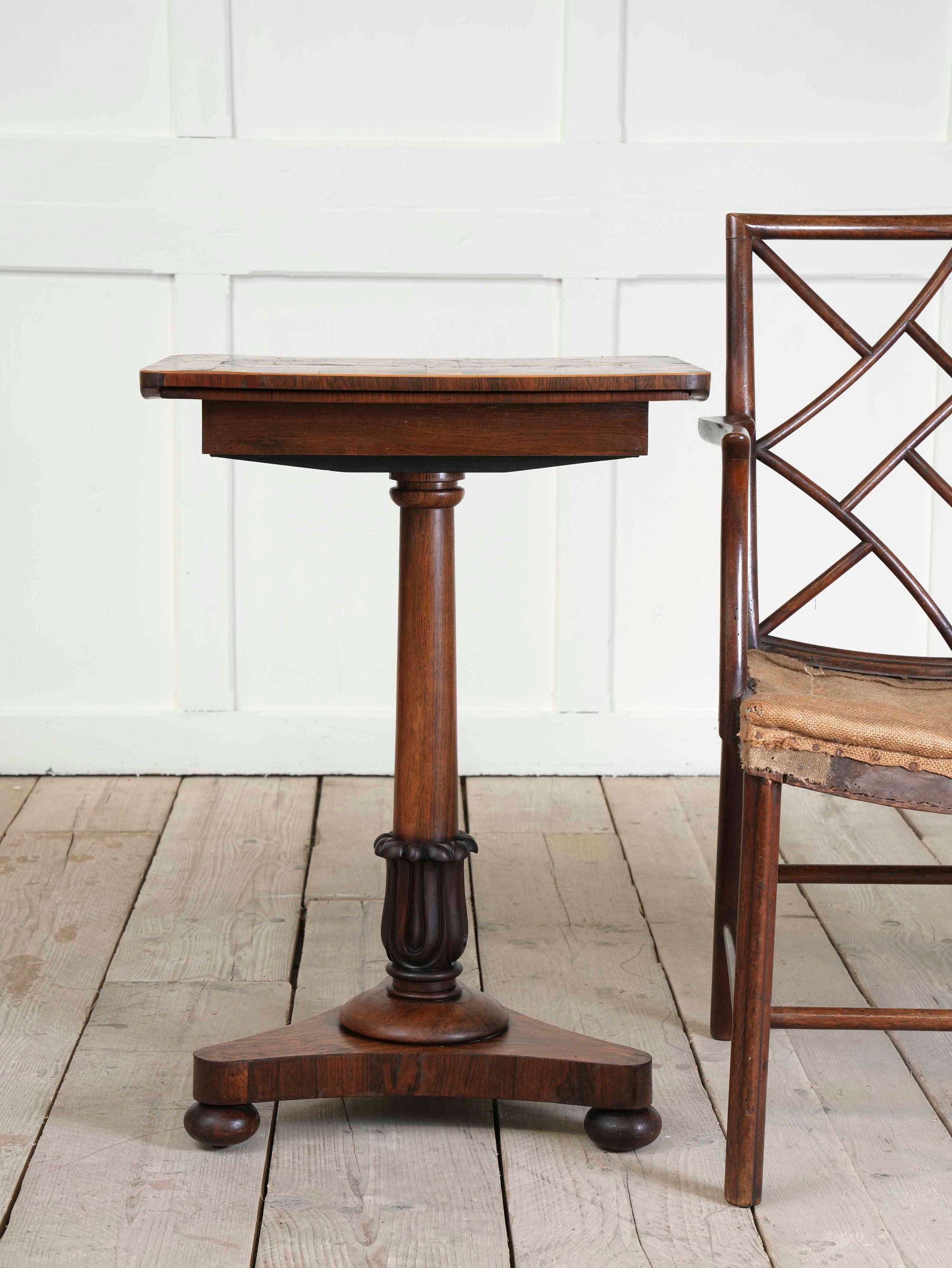 A William IV Specimen Wood Jardiniere Table by Turnbull