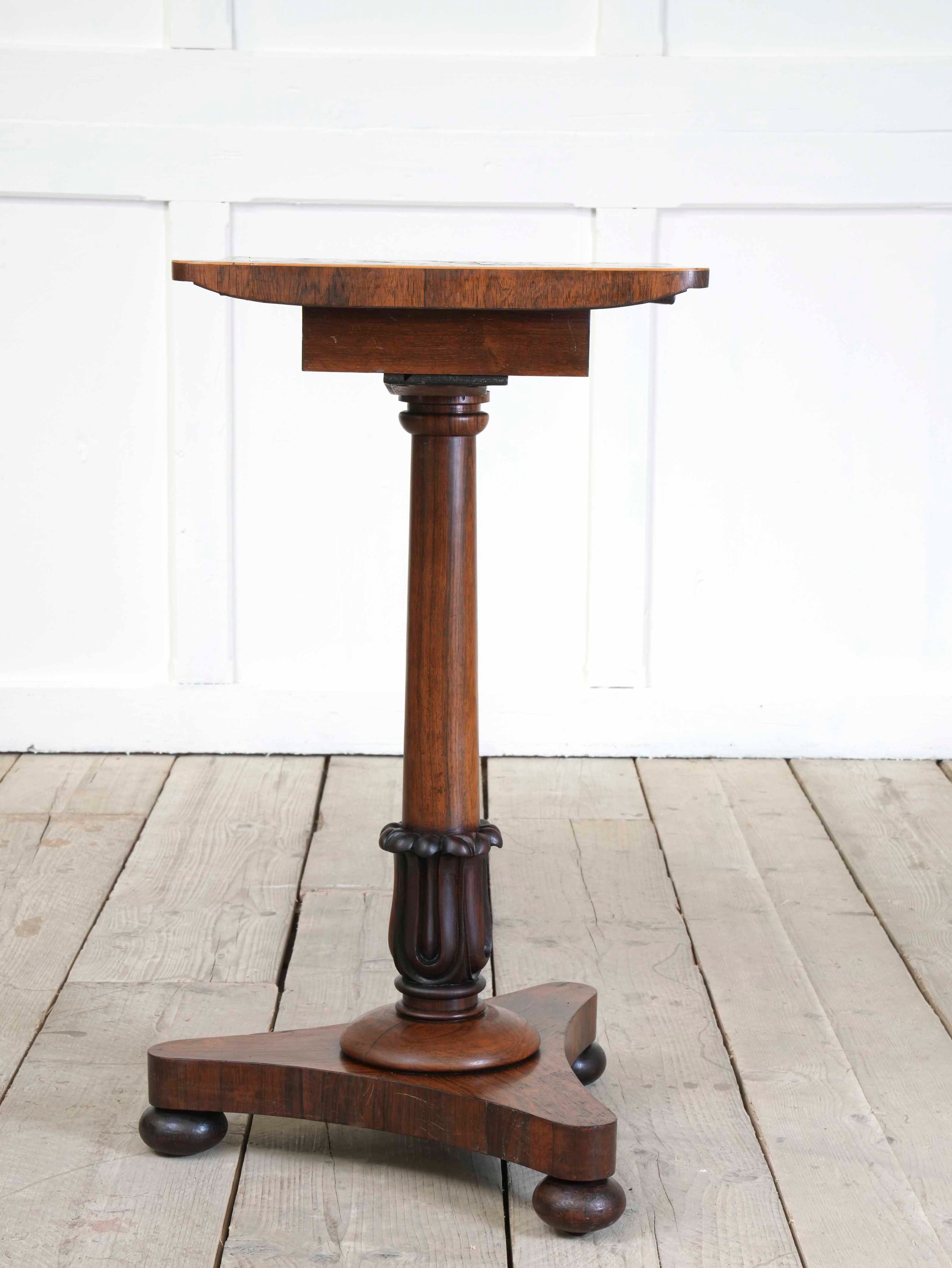 A William IV Specimen Wood Jardiniere Table by Turnbull
