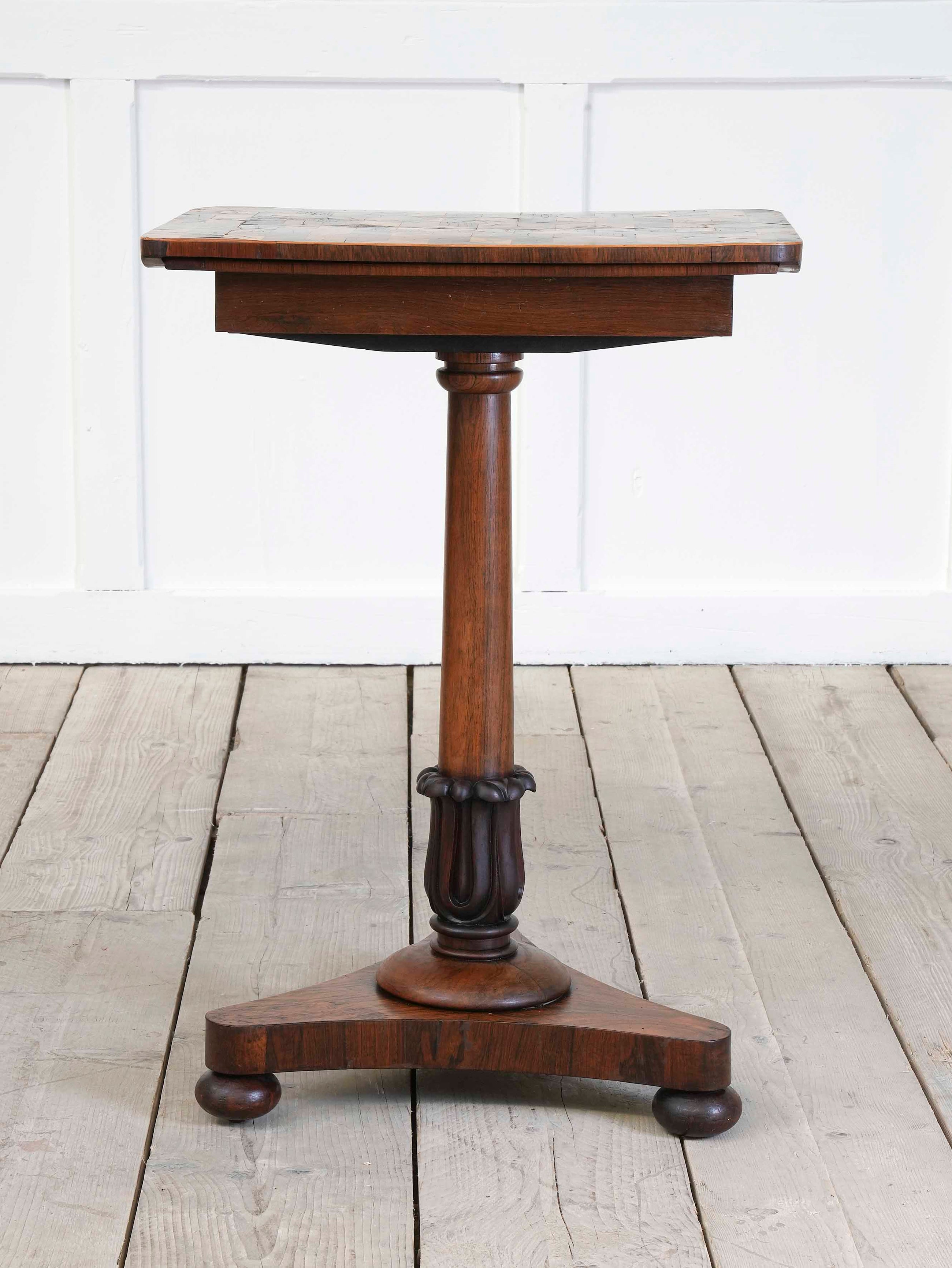 A William IV Specimen Wood Jardiniere Table by Turnbull