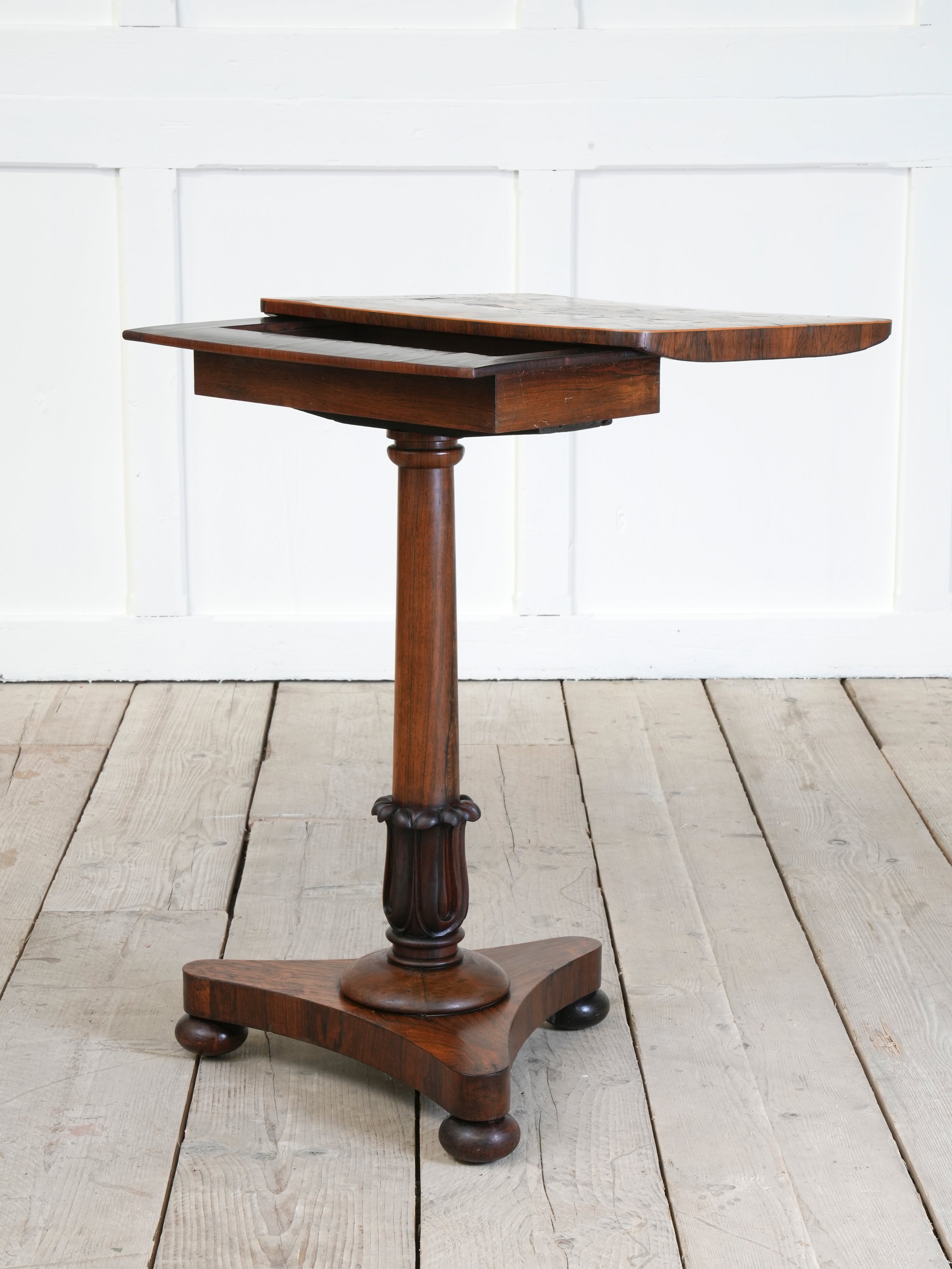 A William IV Specimen Wood Jardiniere Table by Turnbull