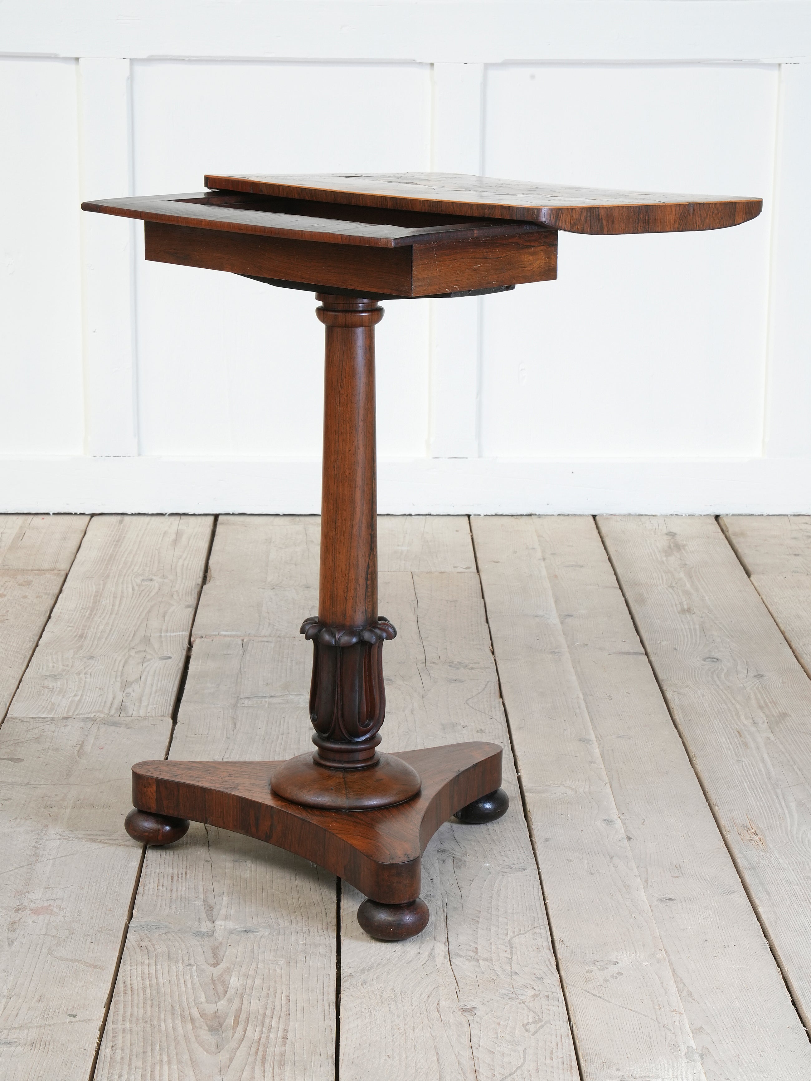 A William IV Specimen Wood Jardiniere Table by Turnbull