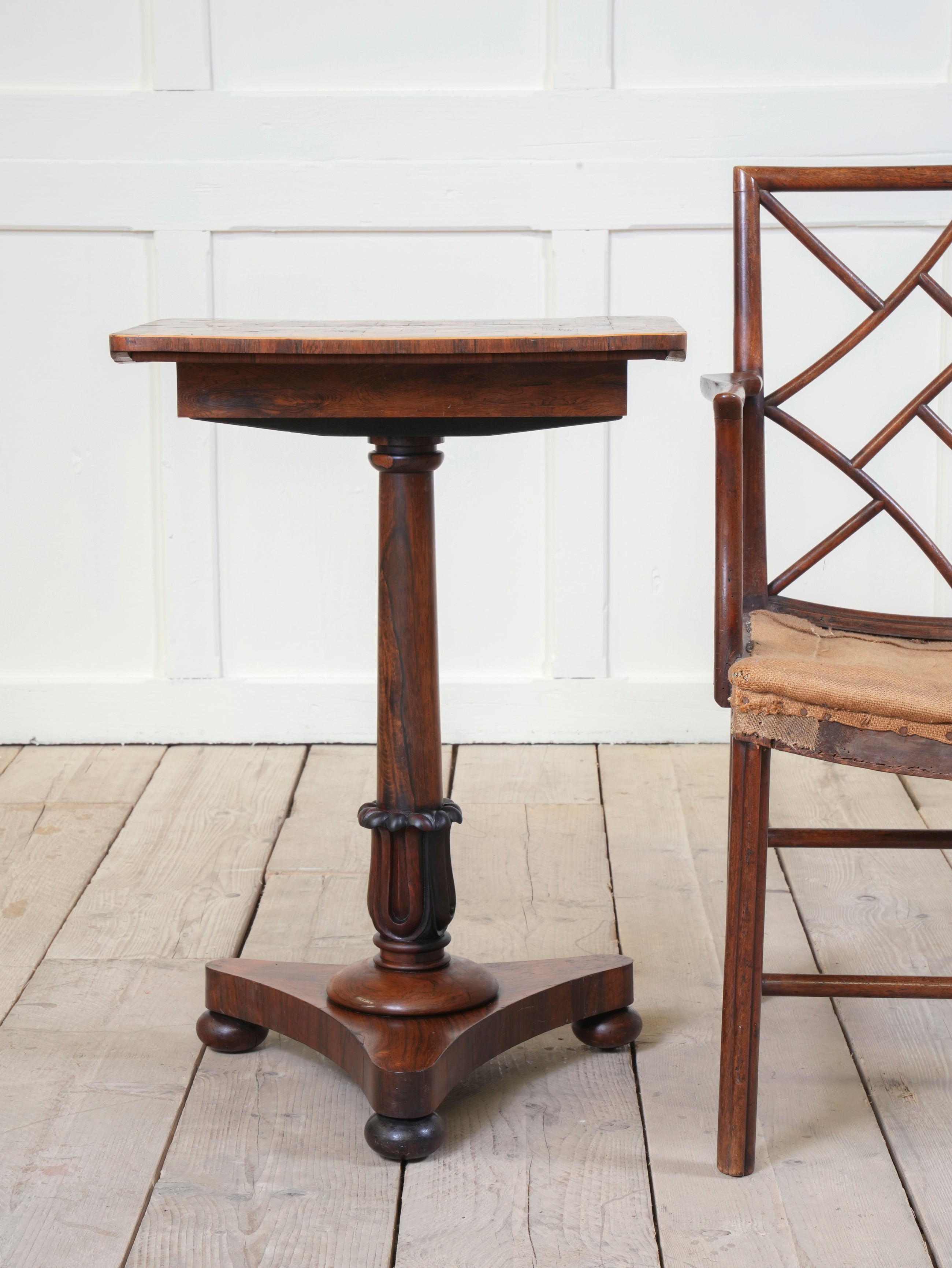 A William IV Specimen Wood Jardiniere Table by Turnbull