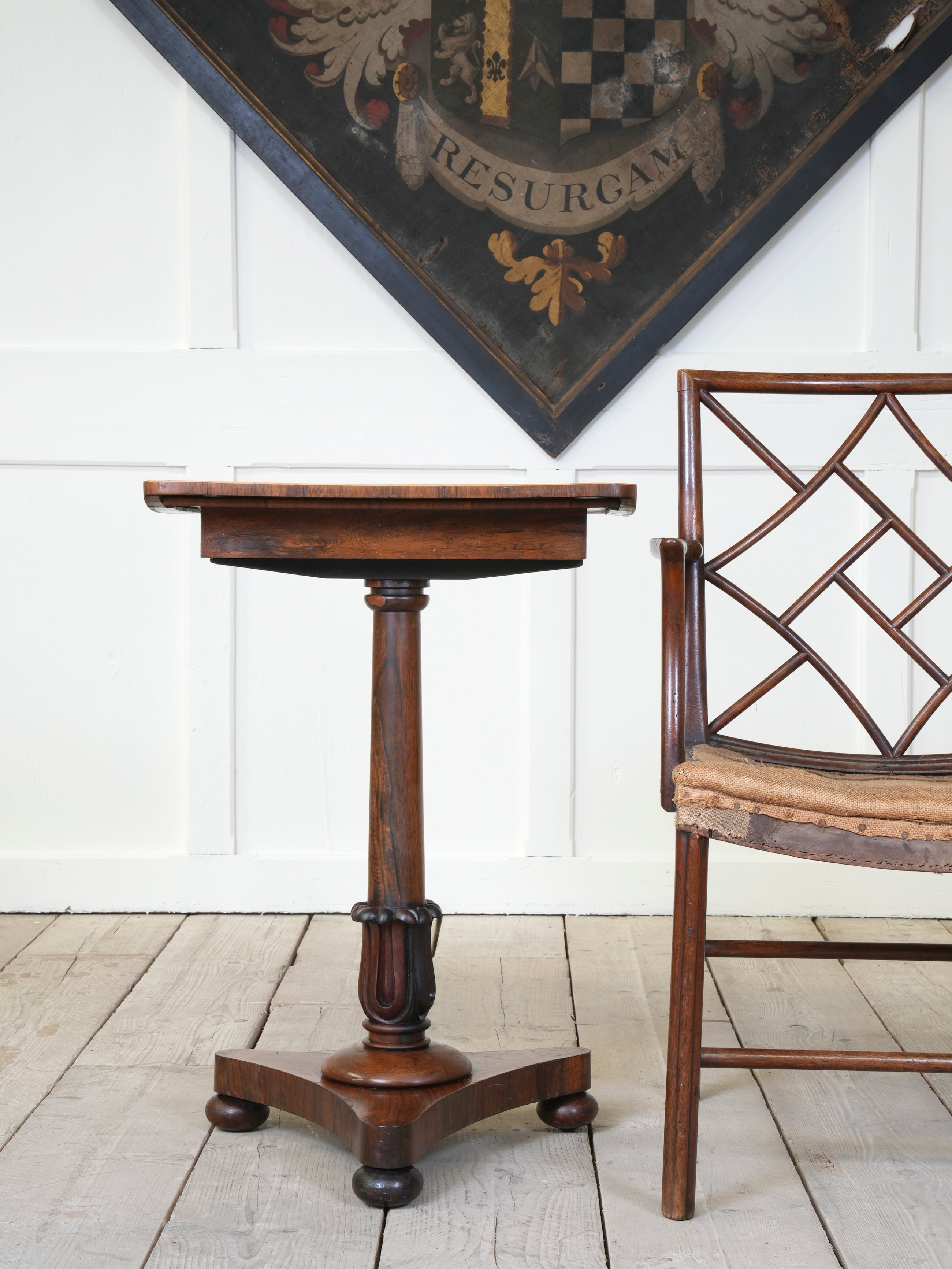A William IV Specimen Wood Jardiniere Table by Turnbull