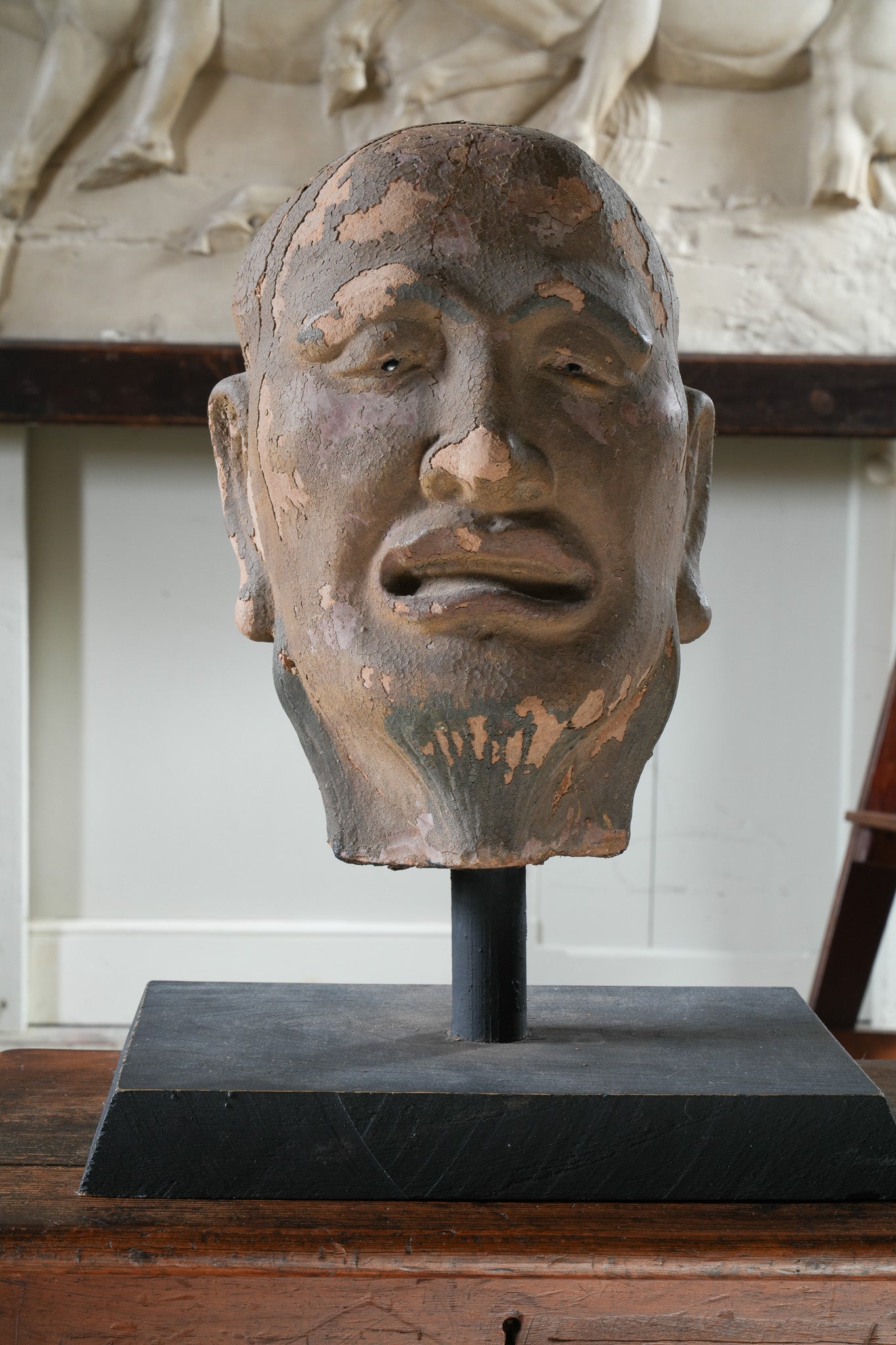 The Clay Head of a Louhan