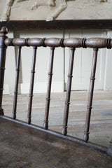 A Low Oak 19th Century Bench