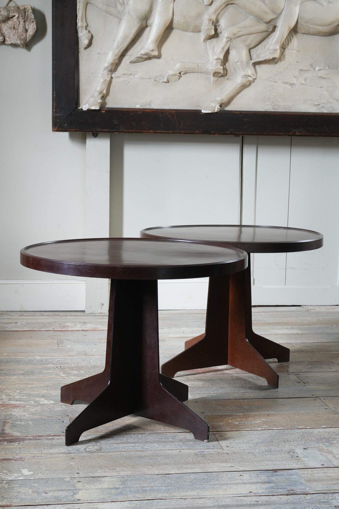 A Pair of 1930s Bakelite Occasional Tables