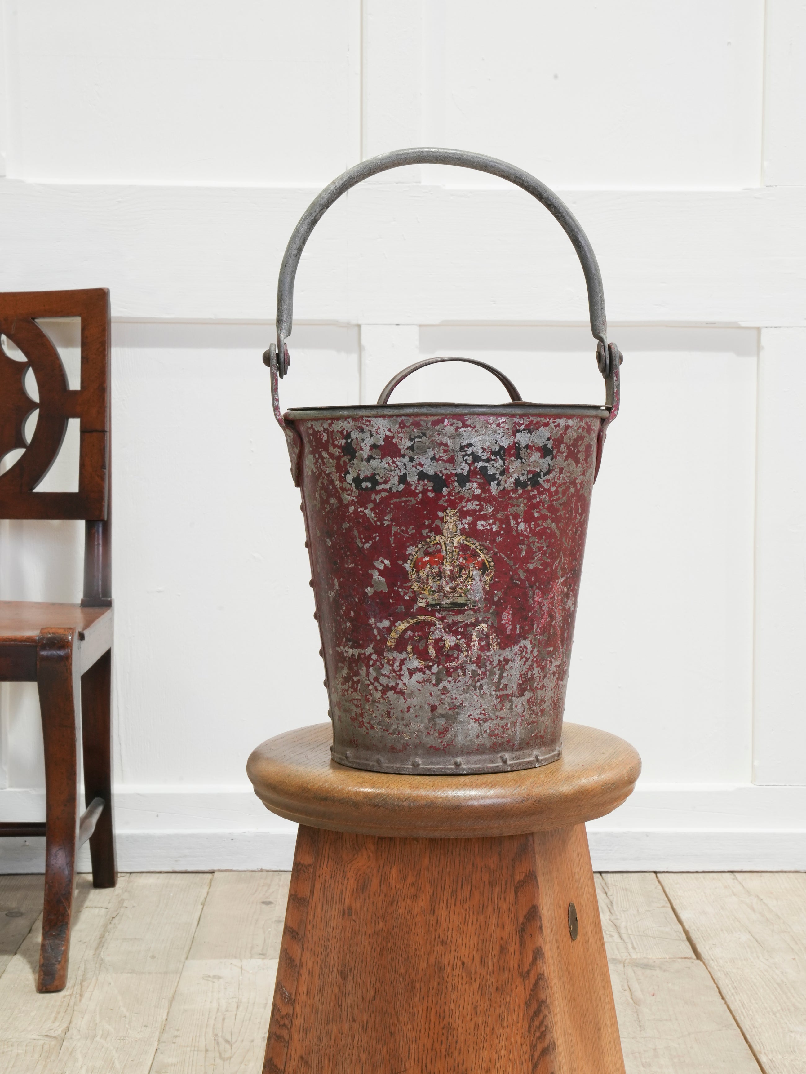 A Pair of 19th Century Sand Buckets