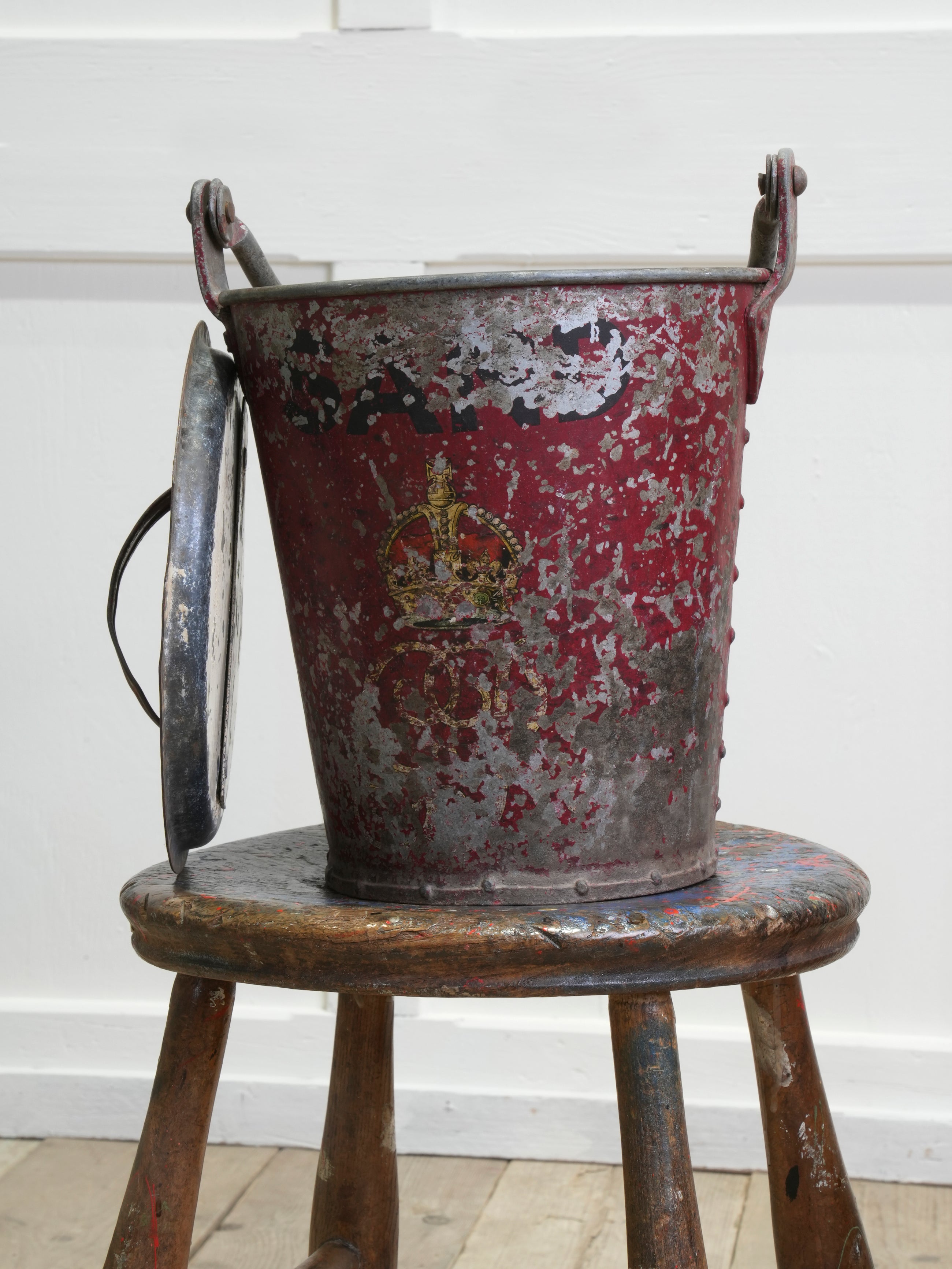 A Pair of 19th Century Sand Buckets
