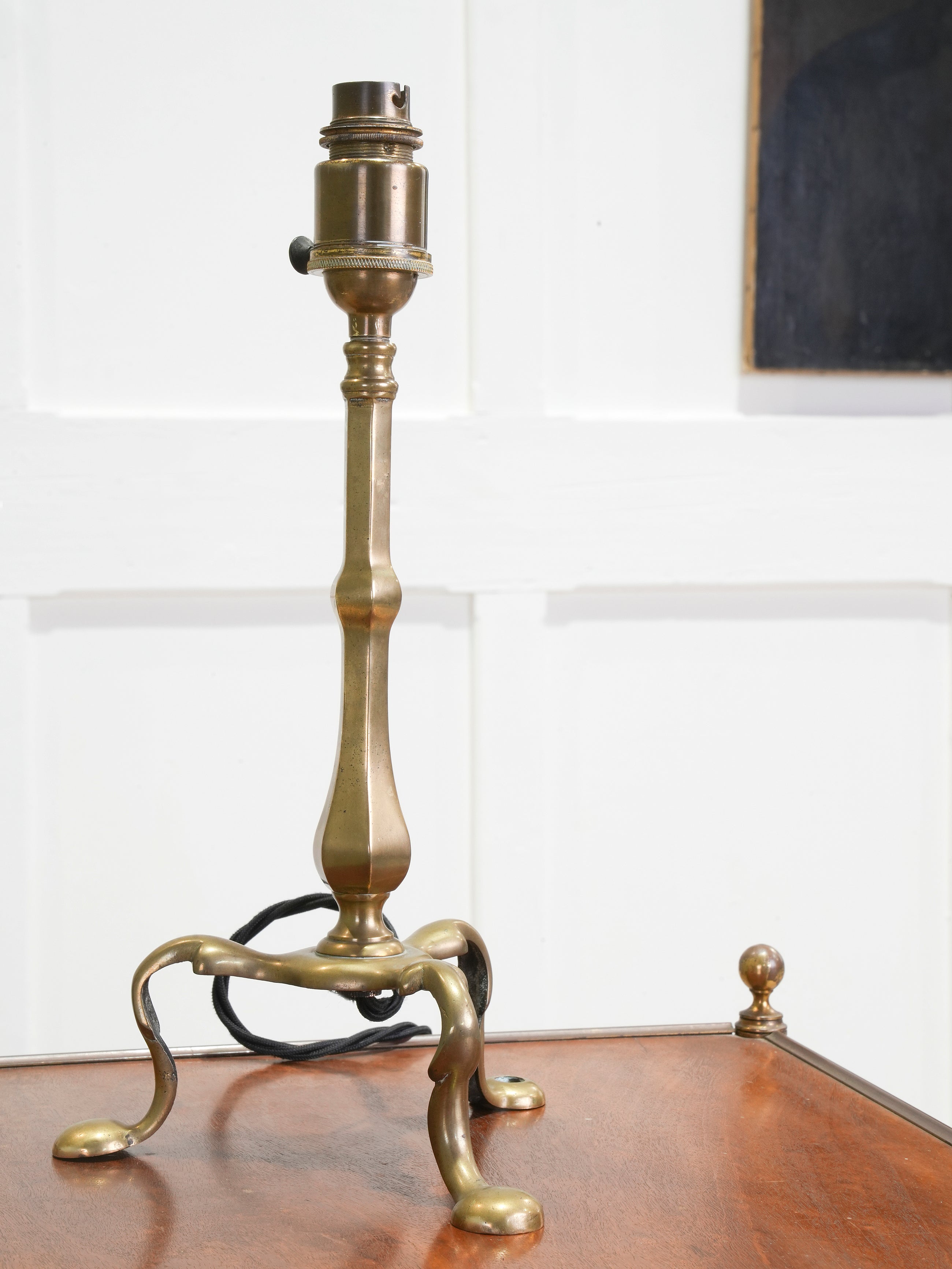 A Brass Pullman Table Light