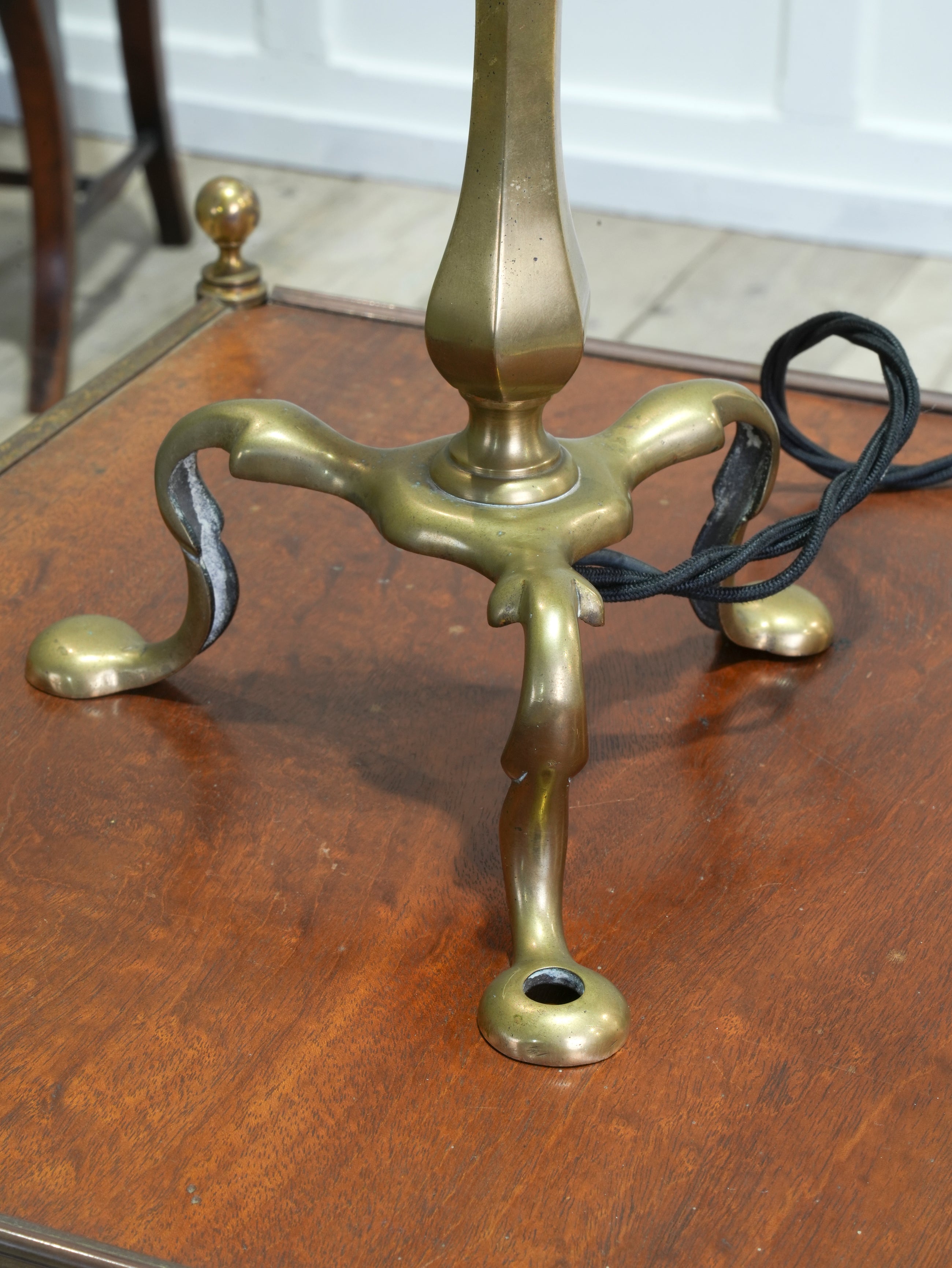 A Brass Pullman Table Light