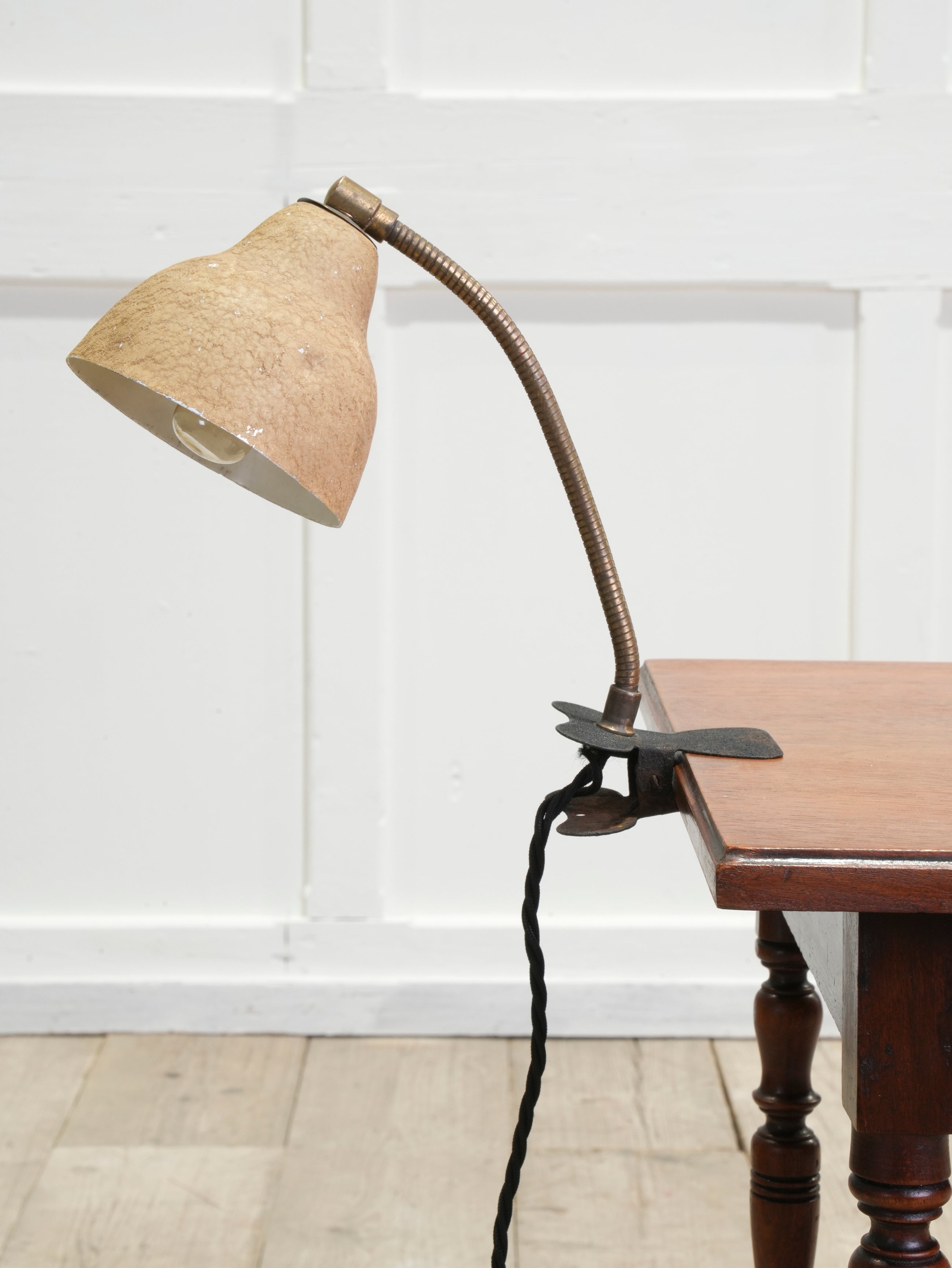 A 1950s Italian Clamp Light