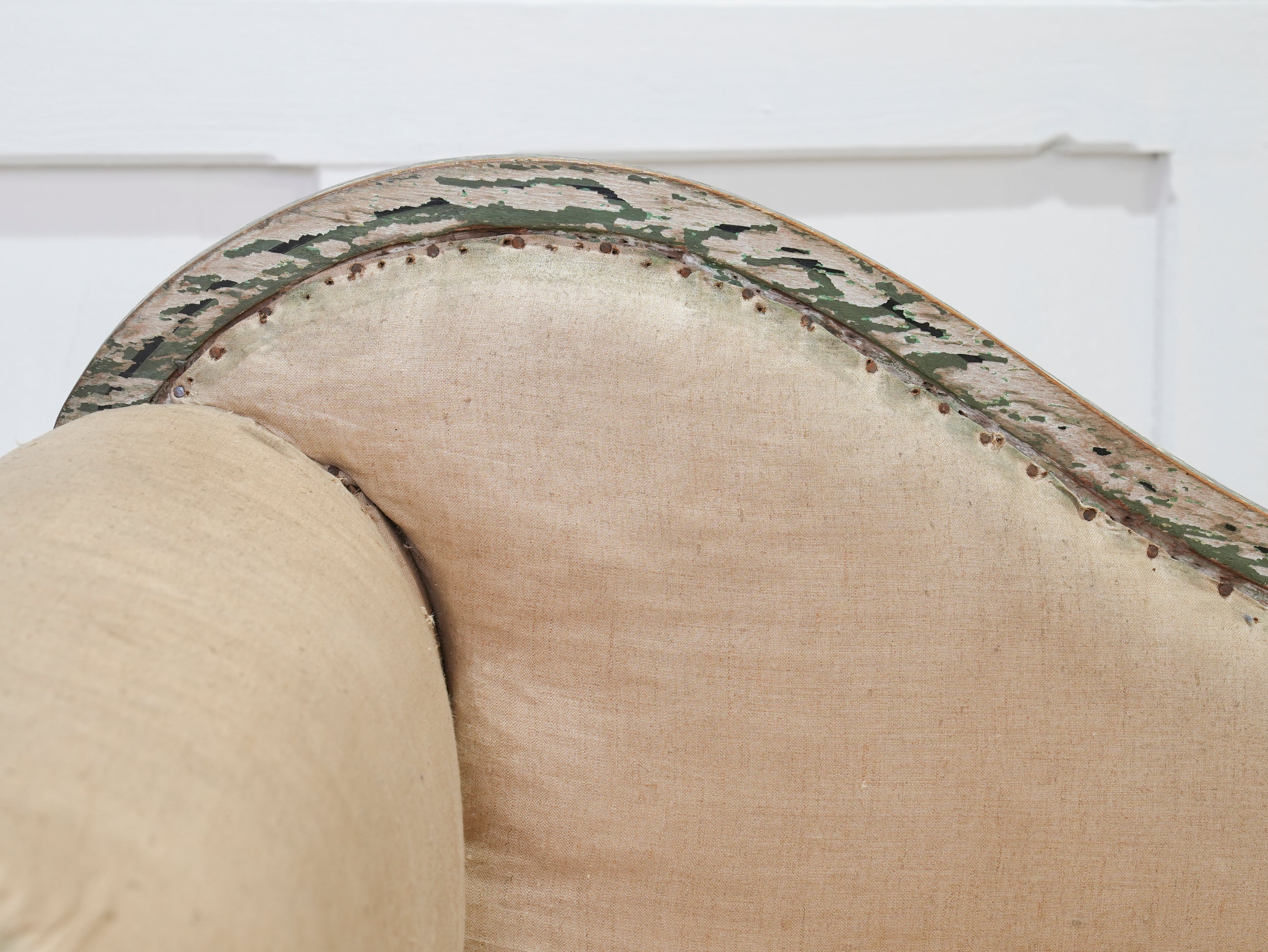 Regency Painted Chaise Longue