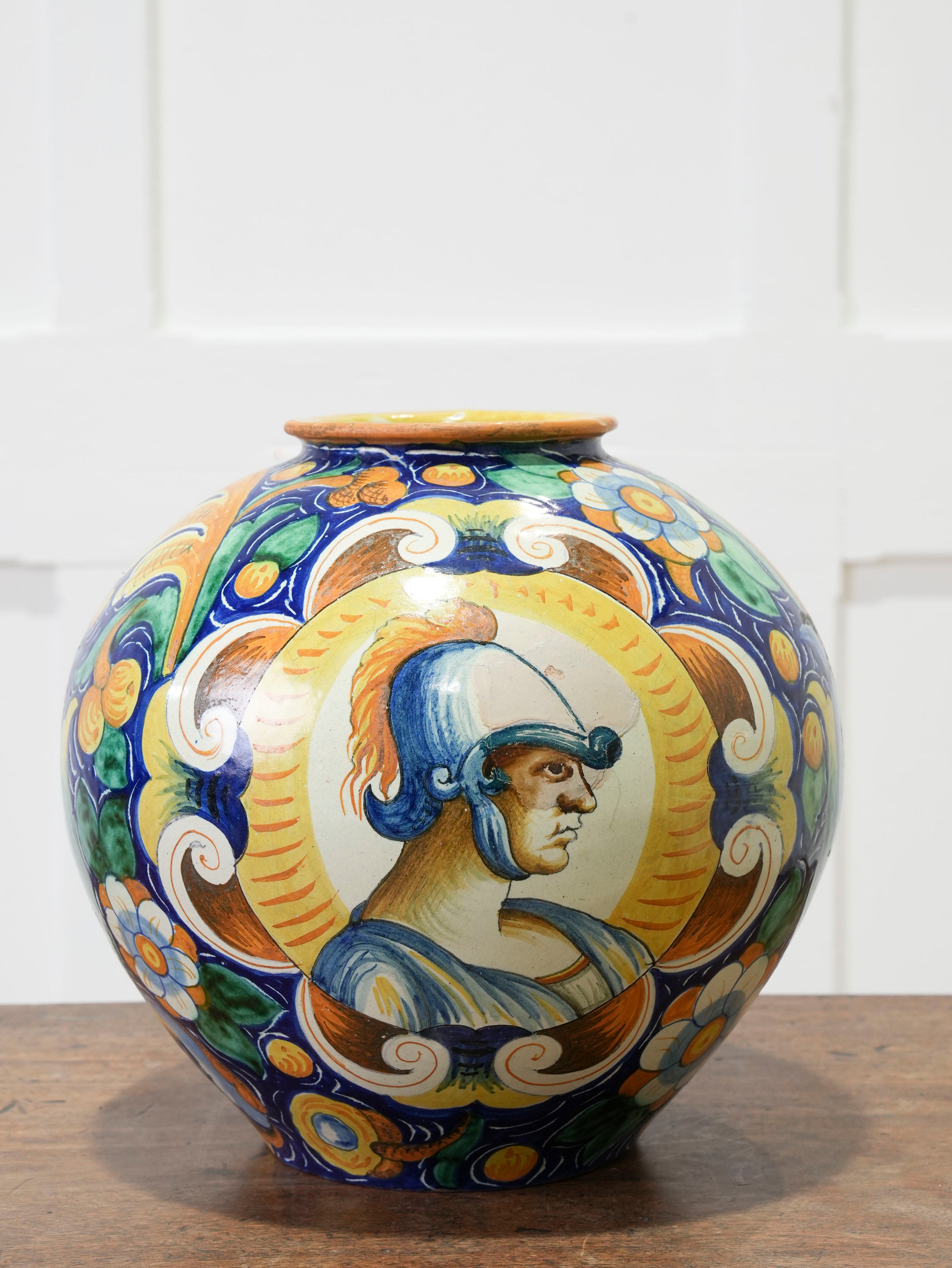 A 19th Century Venetian Majolica Pharmacy Vase