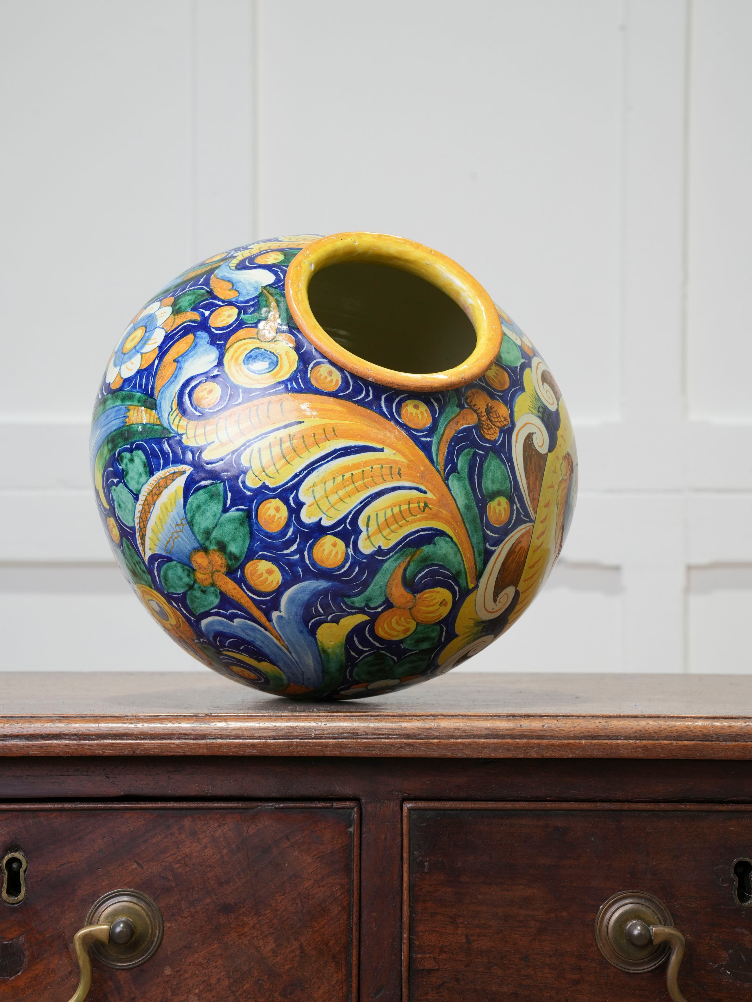 A 19th Century Venetian Majolica Pharmacy Vase