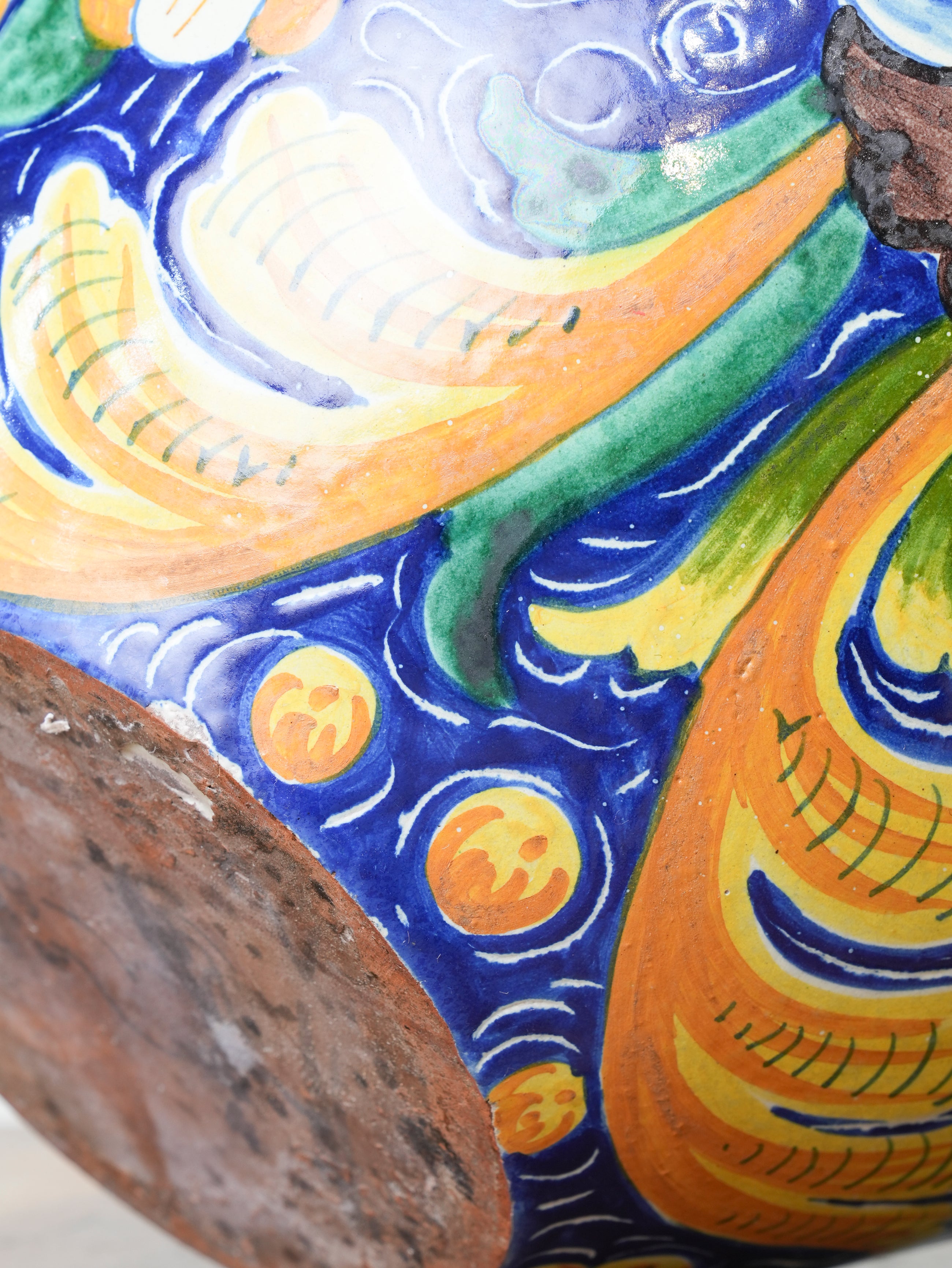 A 19th Century Venetian Majolica Pharmacy Vase