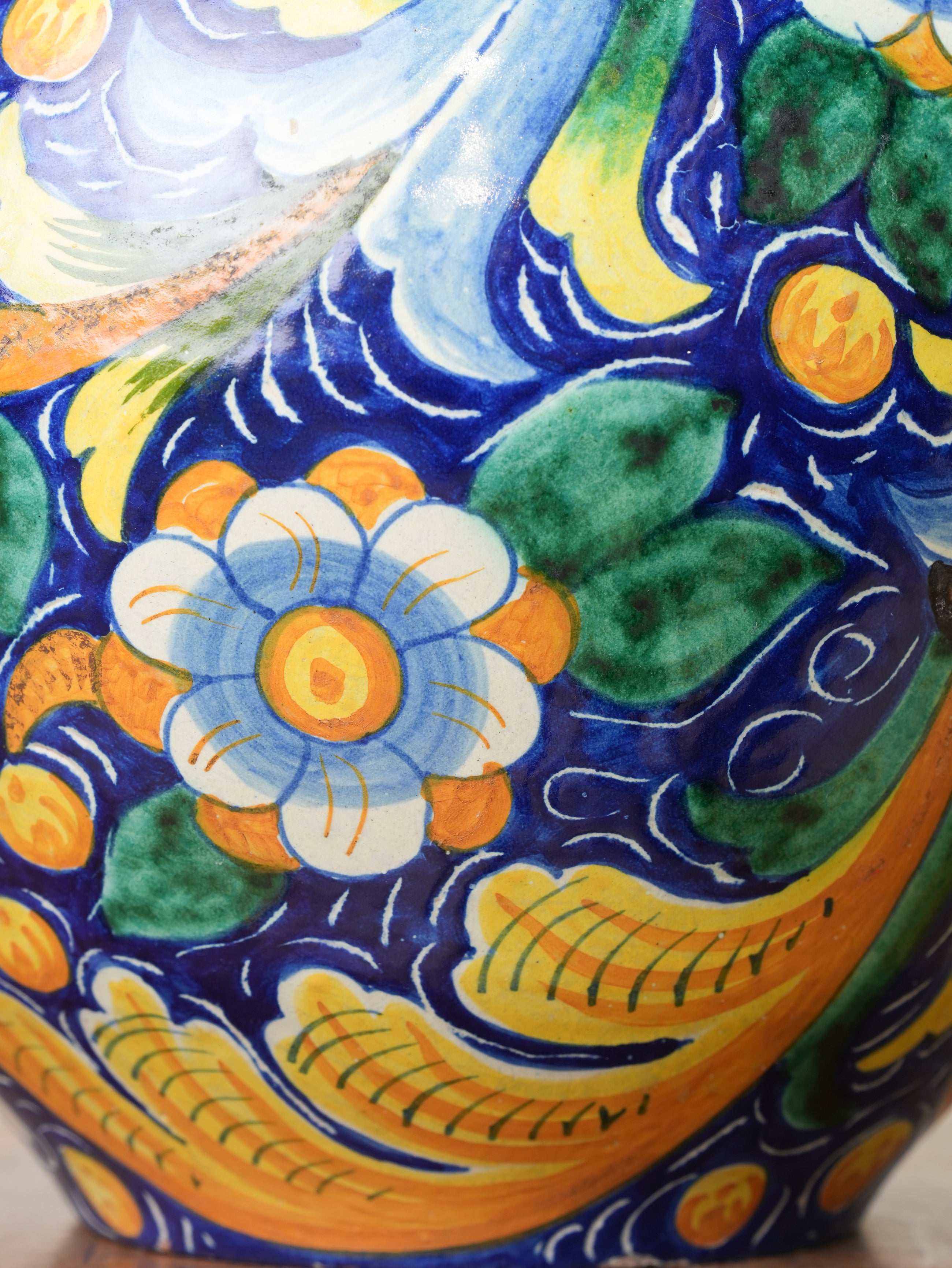 A 19th Century Venetian Majolica Pharmacy Vase