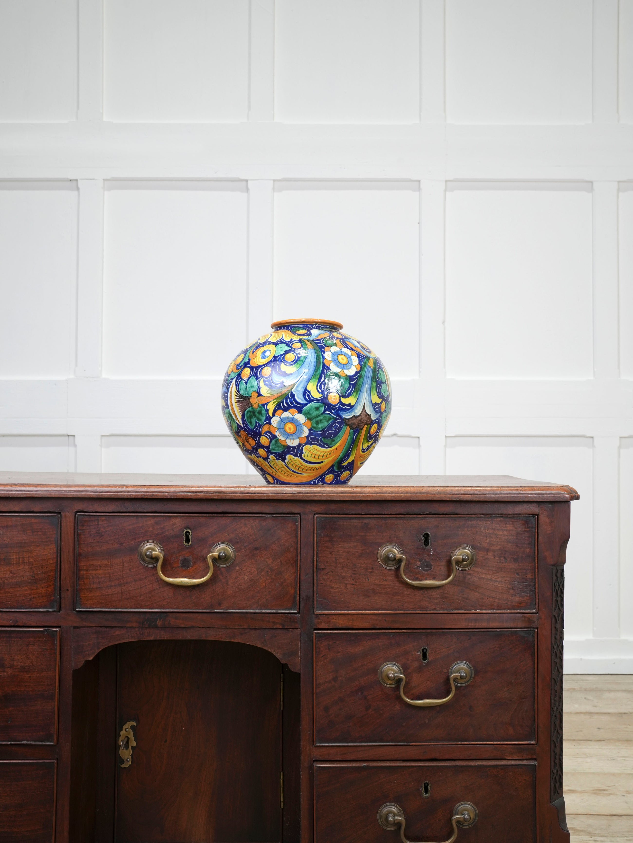 A 19th Century Venetian Majolica Pharmacy Vase