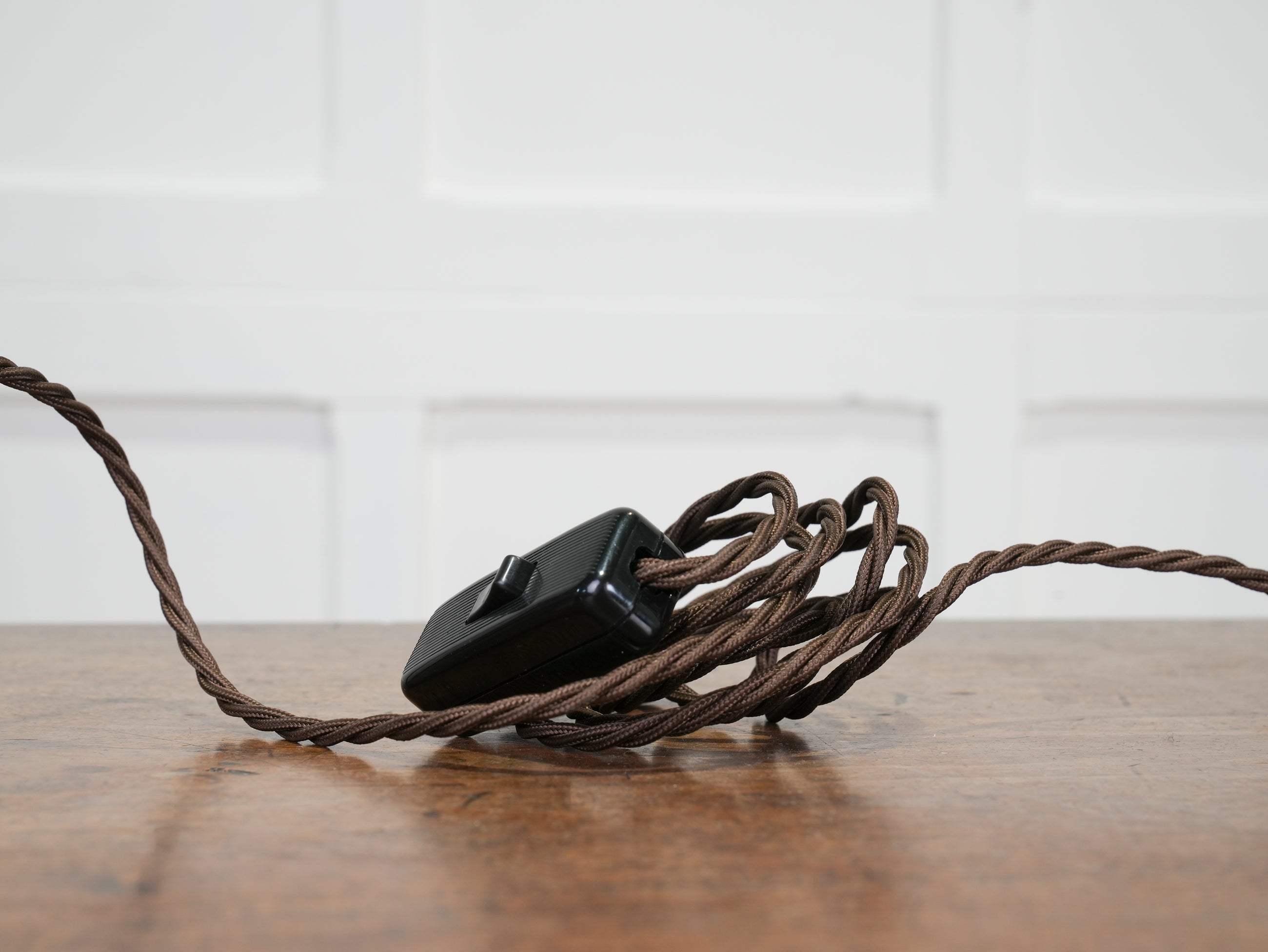 A Rosewood Elephant Table Light