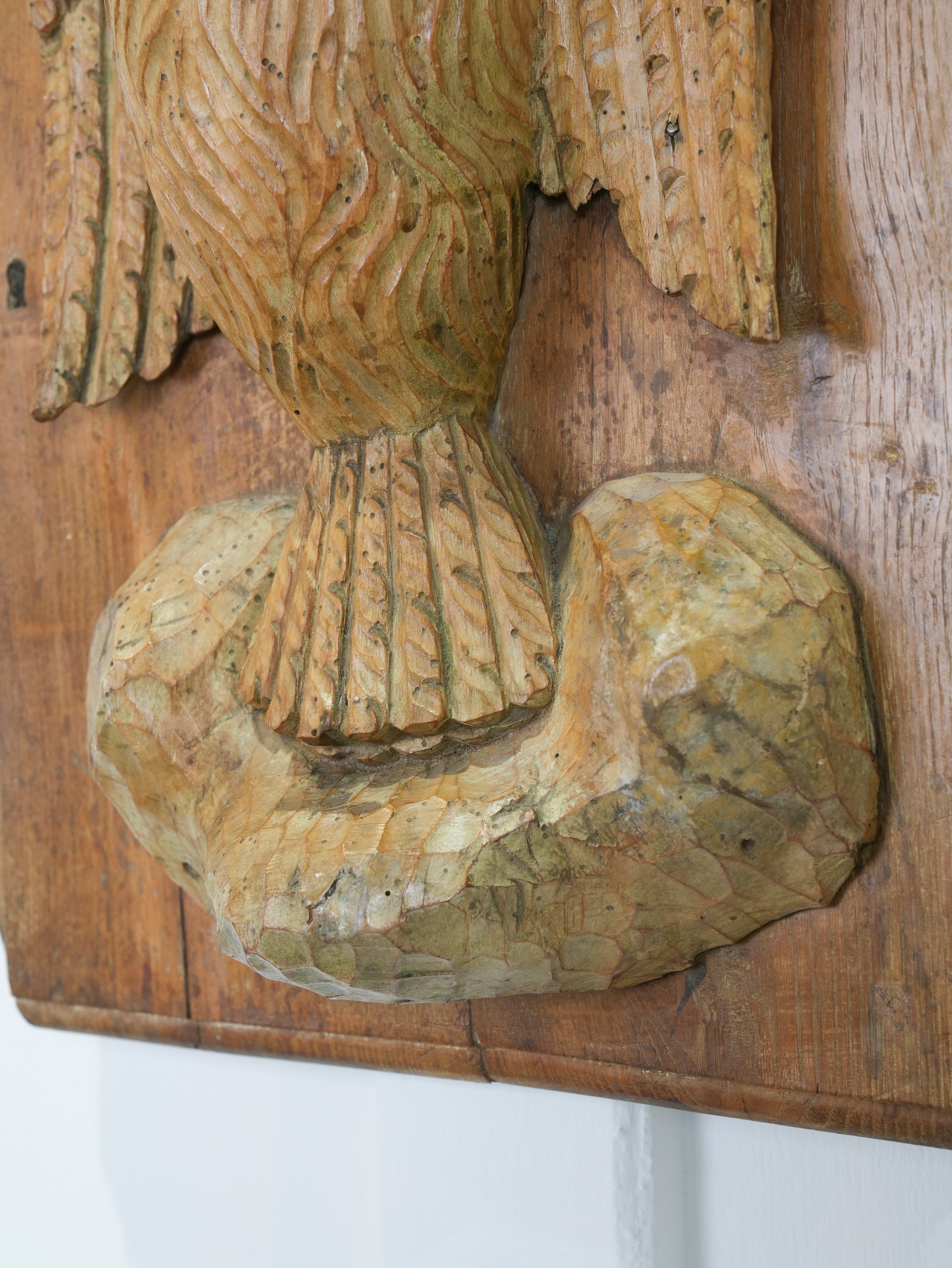 An 18th Century Carved Pelican