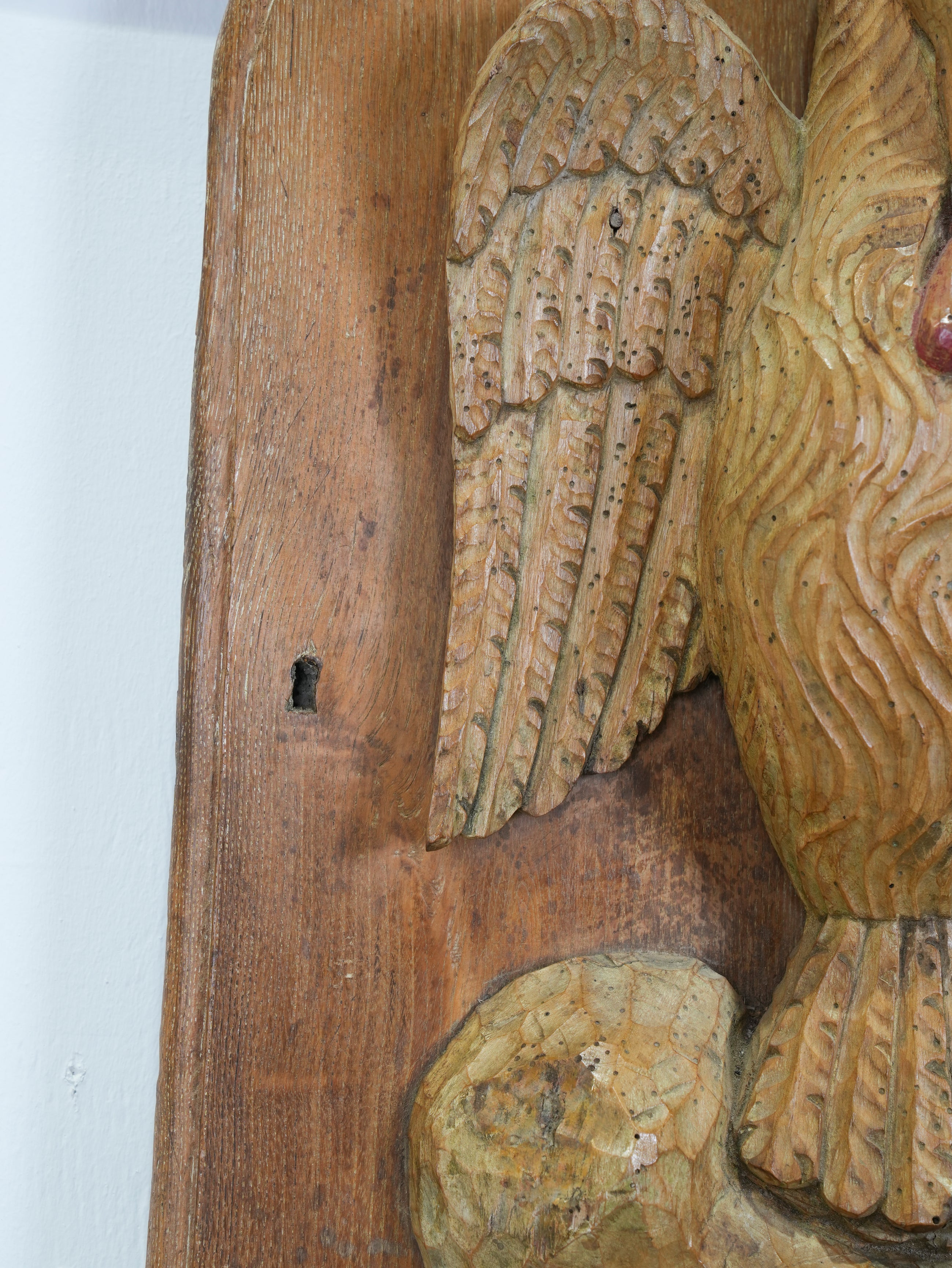 An 18th Century Carved Pelican