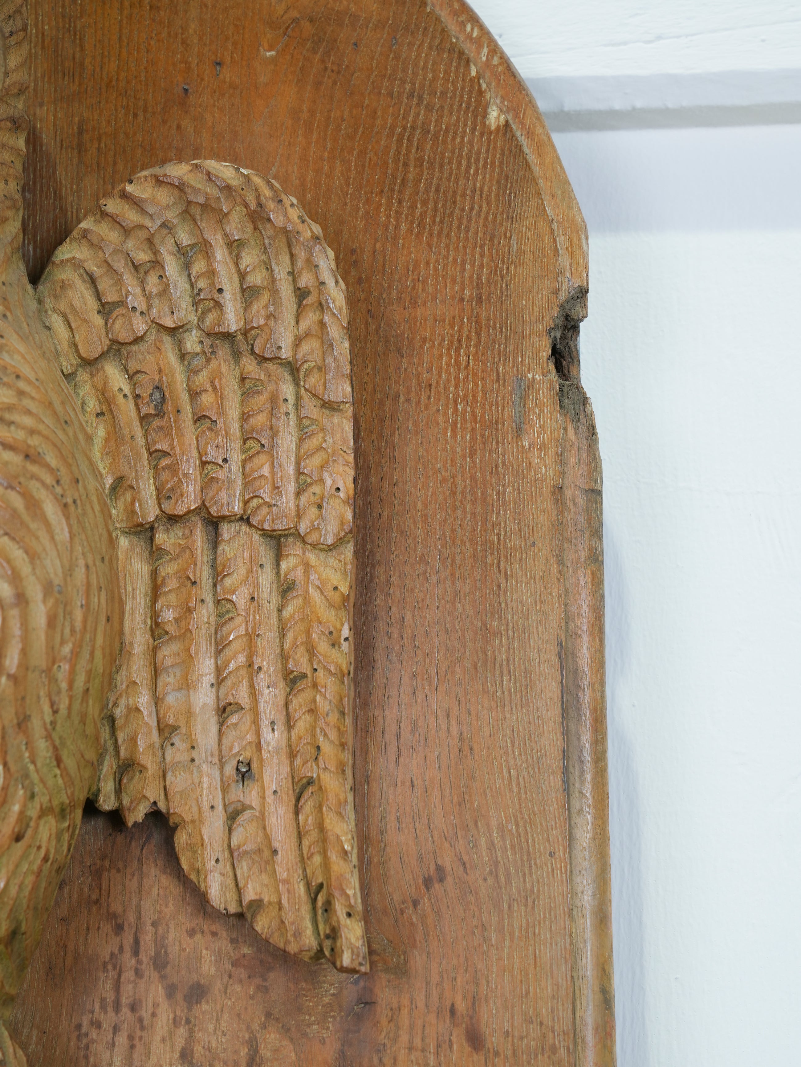 An 18th Century Carved Pelican